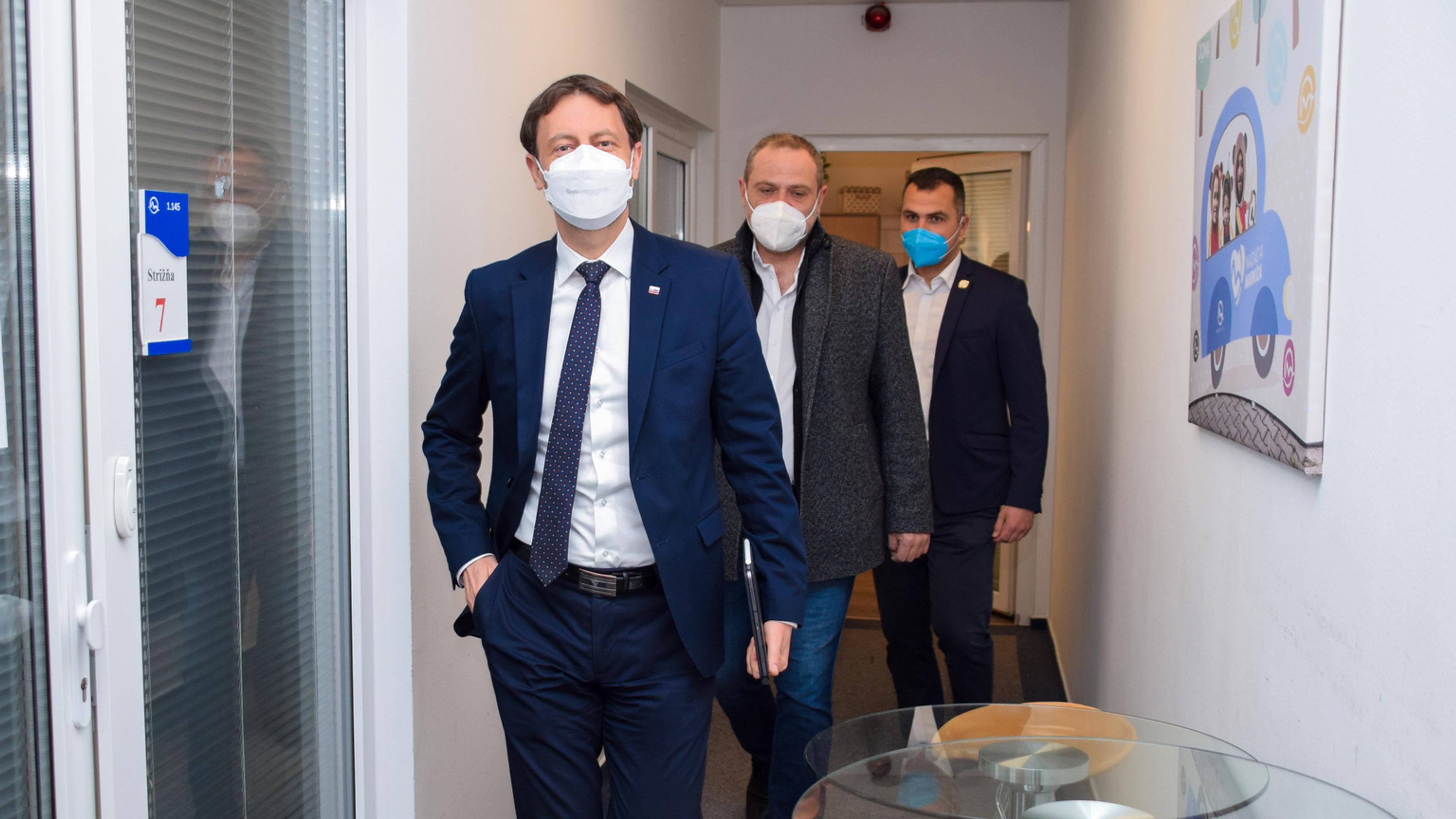 Eduard Heger pred natáčaním.