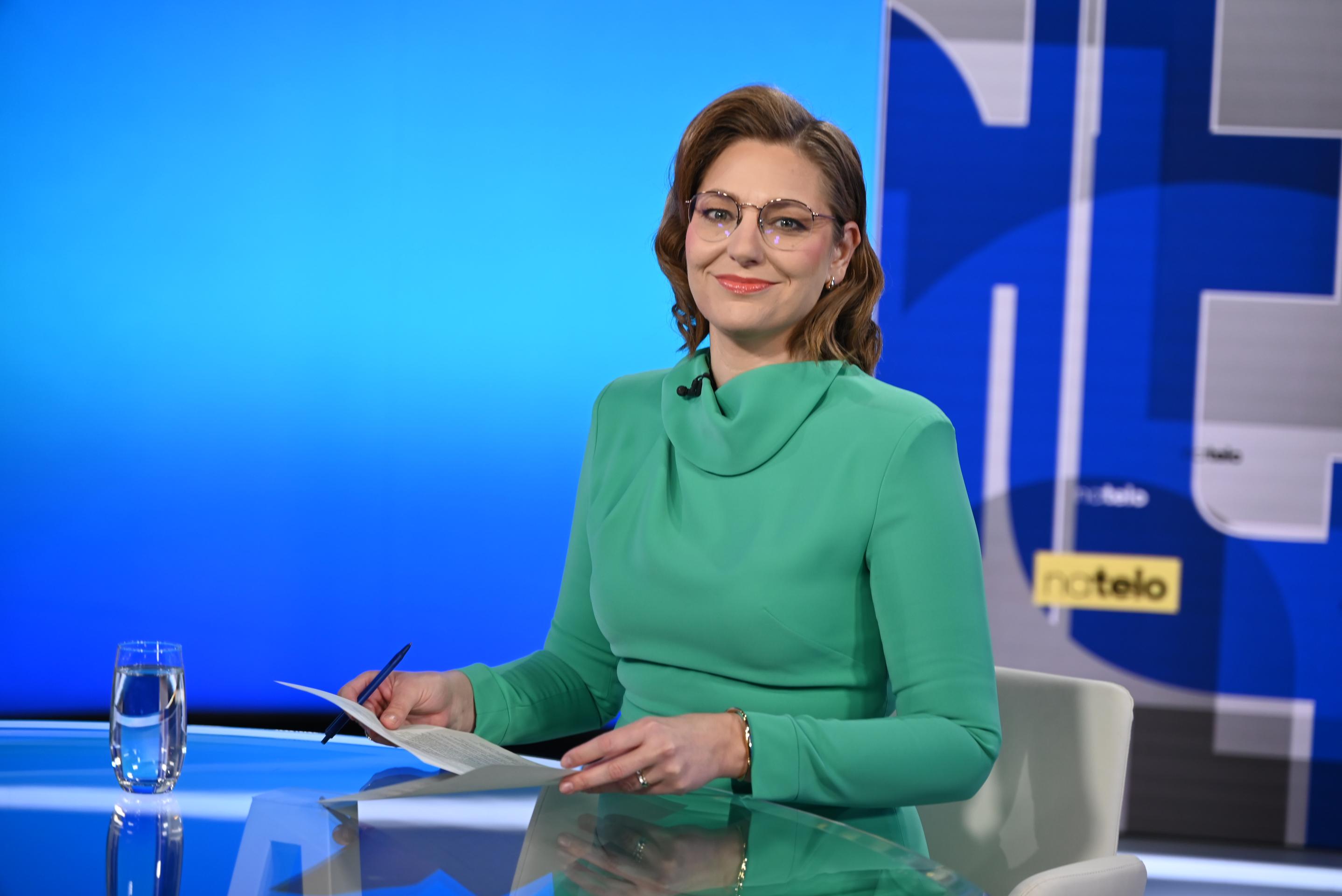 Moderátorka relácie Na telo Karolína Lacová