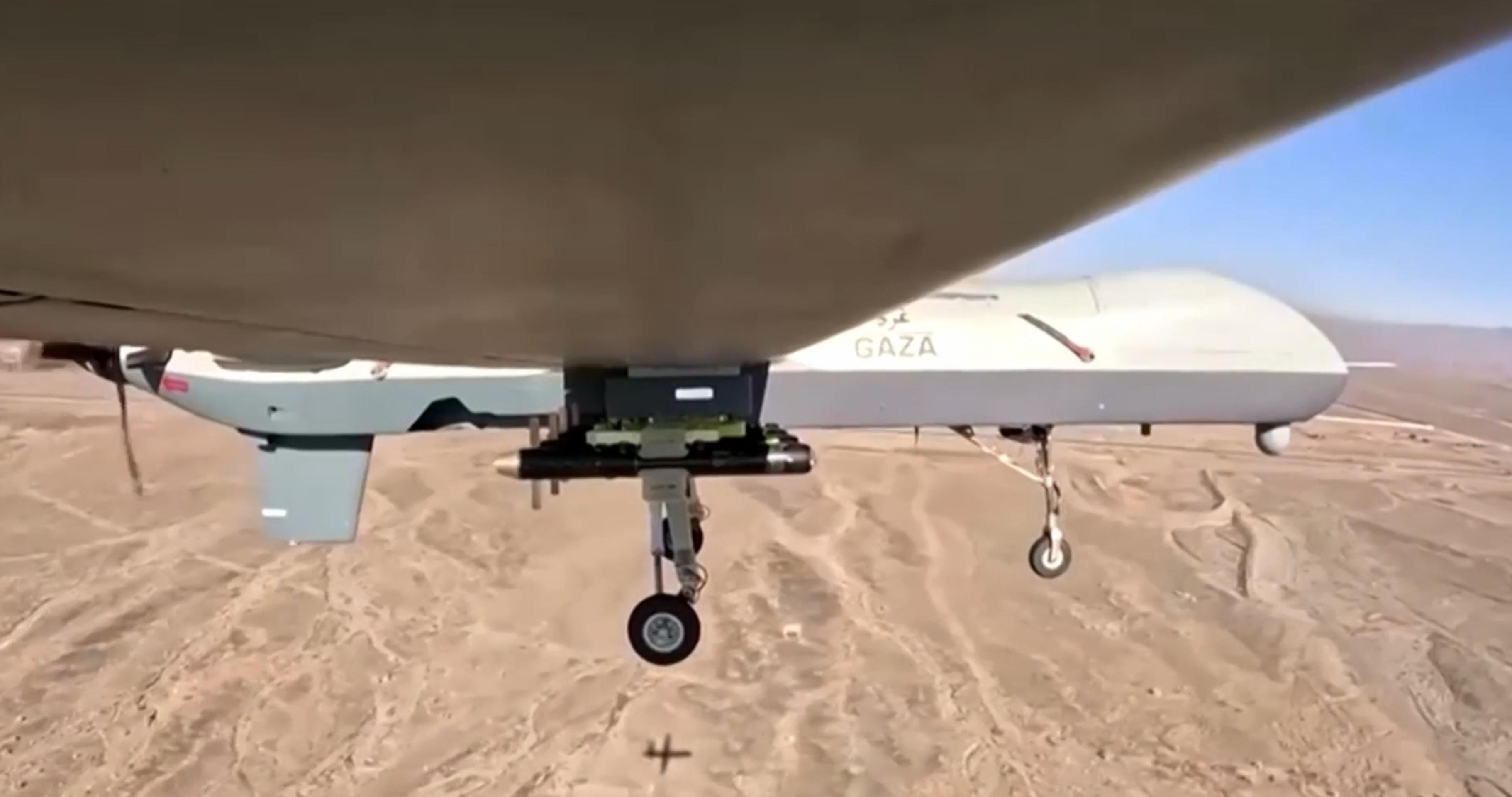 Iránsky bojový dron Gaza.
