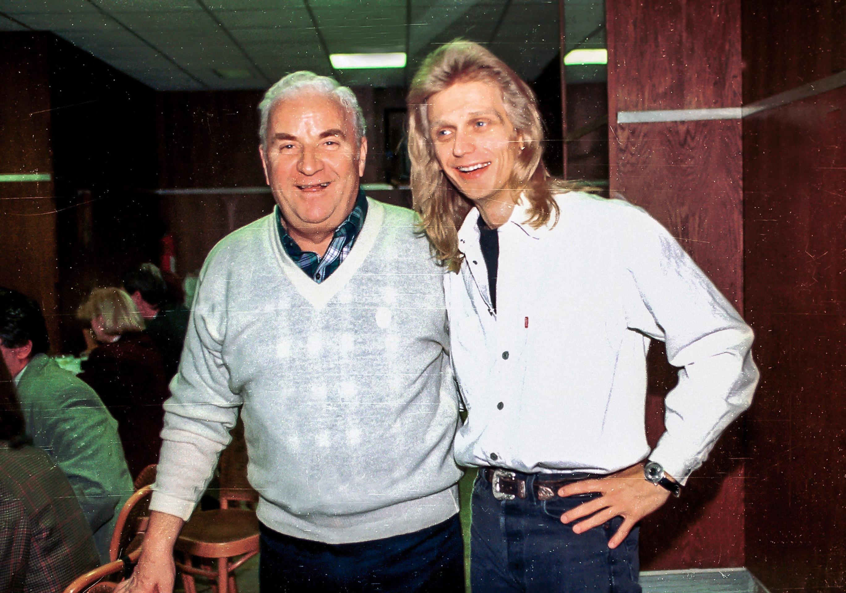 Krasokorčuliarske legendy Karol Divín a Jozef Sabovčík.