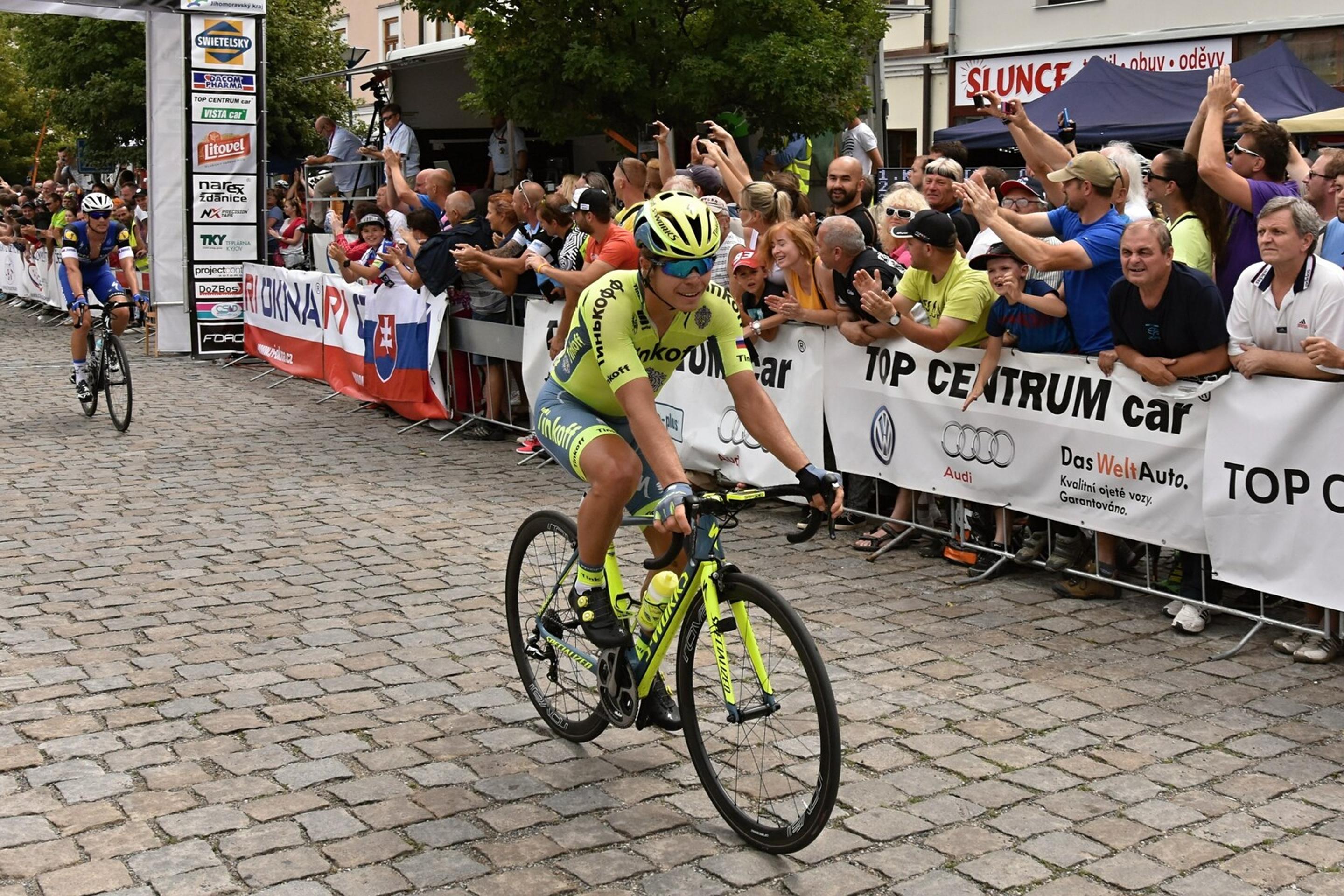 Víťaz majstrovstiev Slovenska v cyklistike Juraj Sagan. 