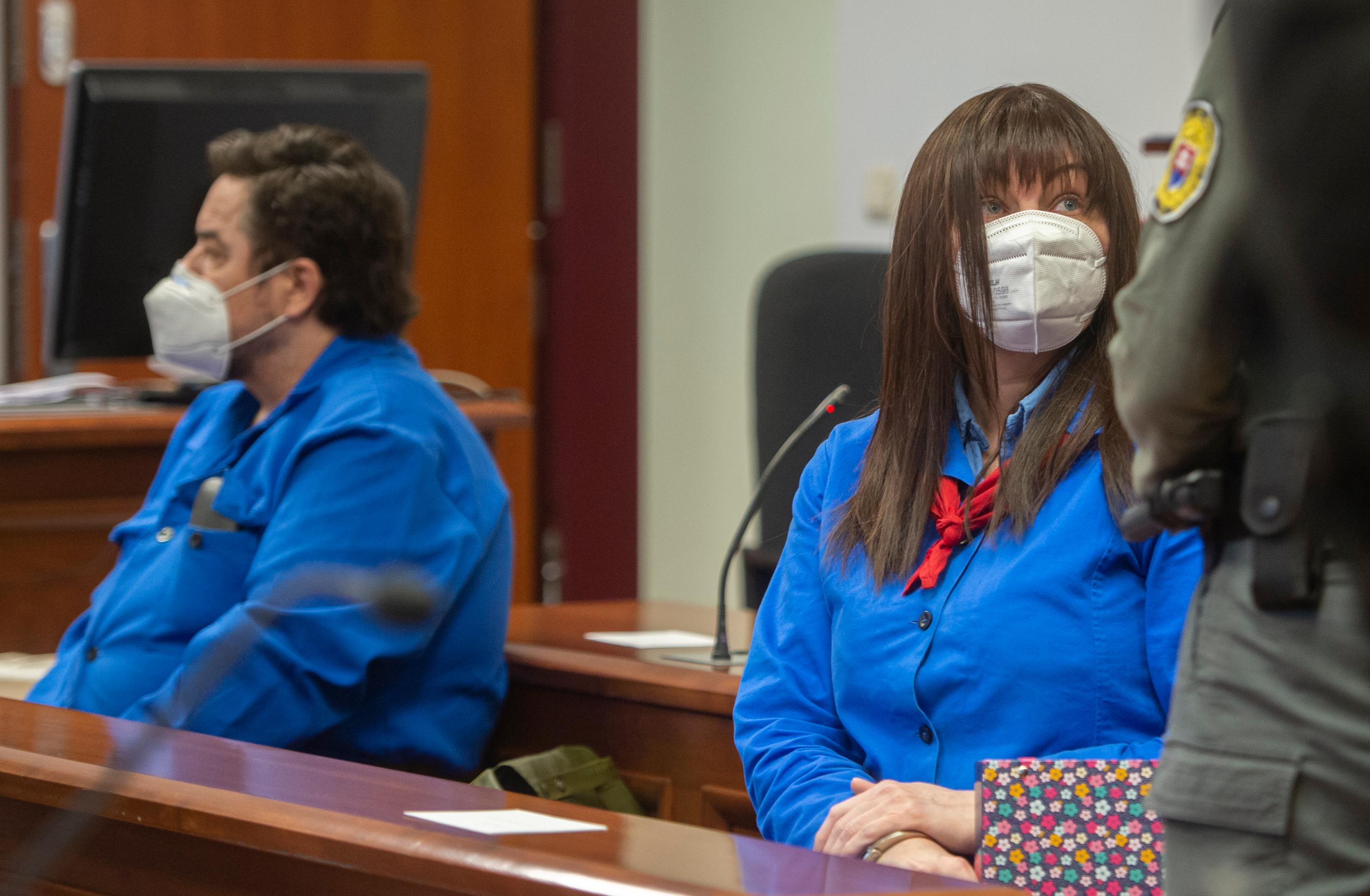 Na snímke Marian Kočner a Alena Zsuzsová