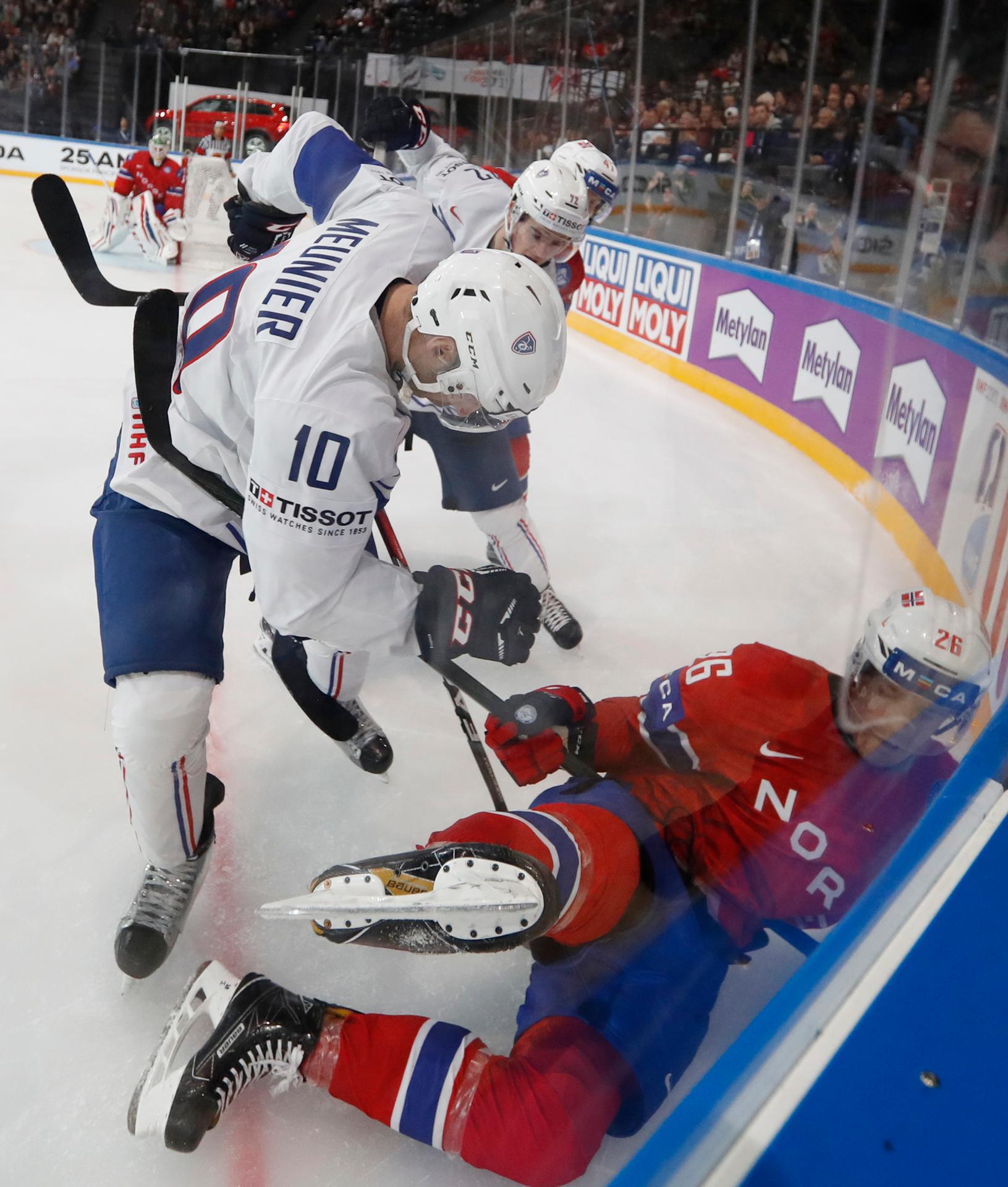 Francúz Laurent Meunier sa zrazil s Nórom Kristianom Forsbergom.jpg