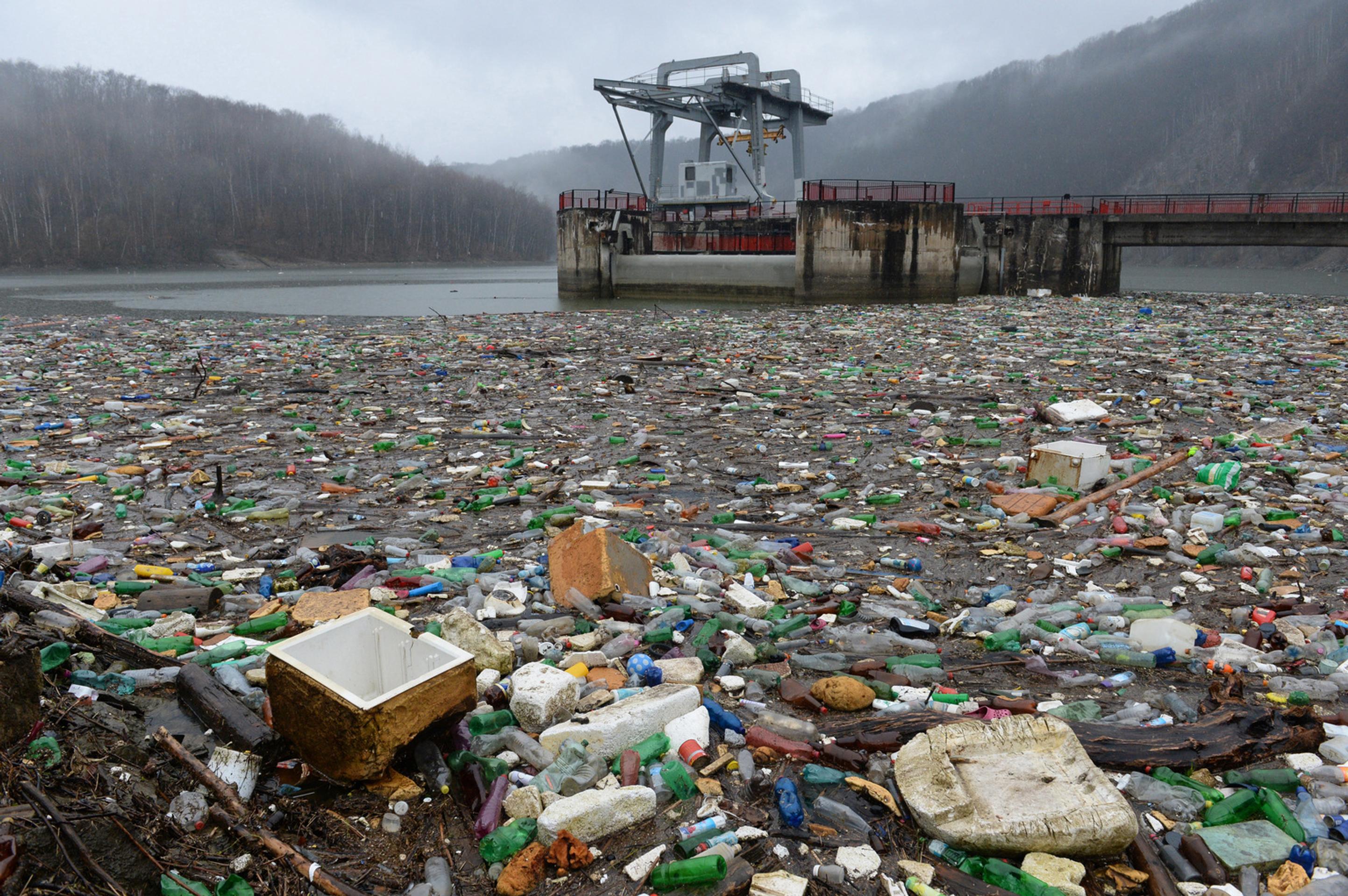 Vodná nádrž Ružín.