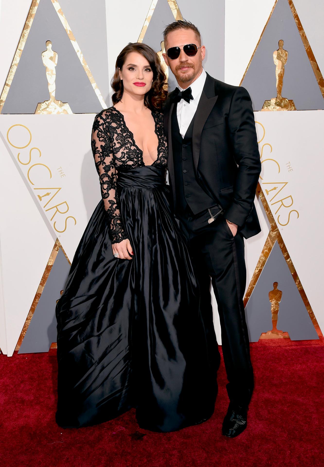 Tom Hardy s partnerkou