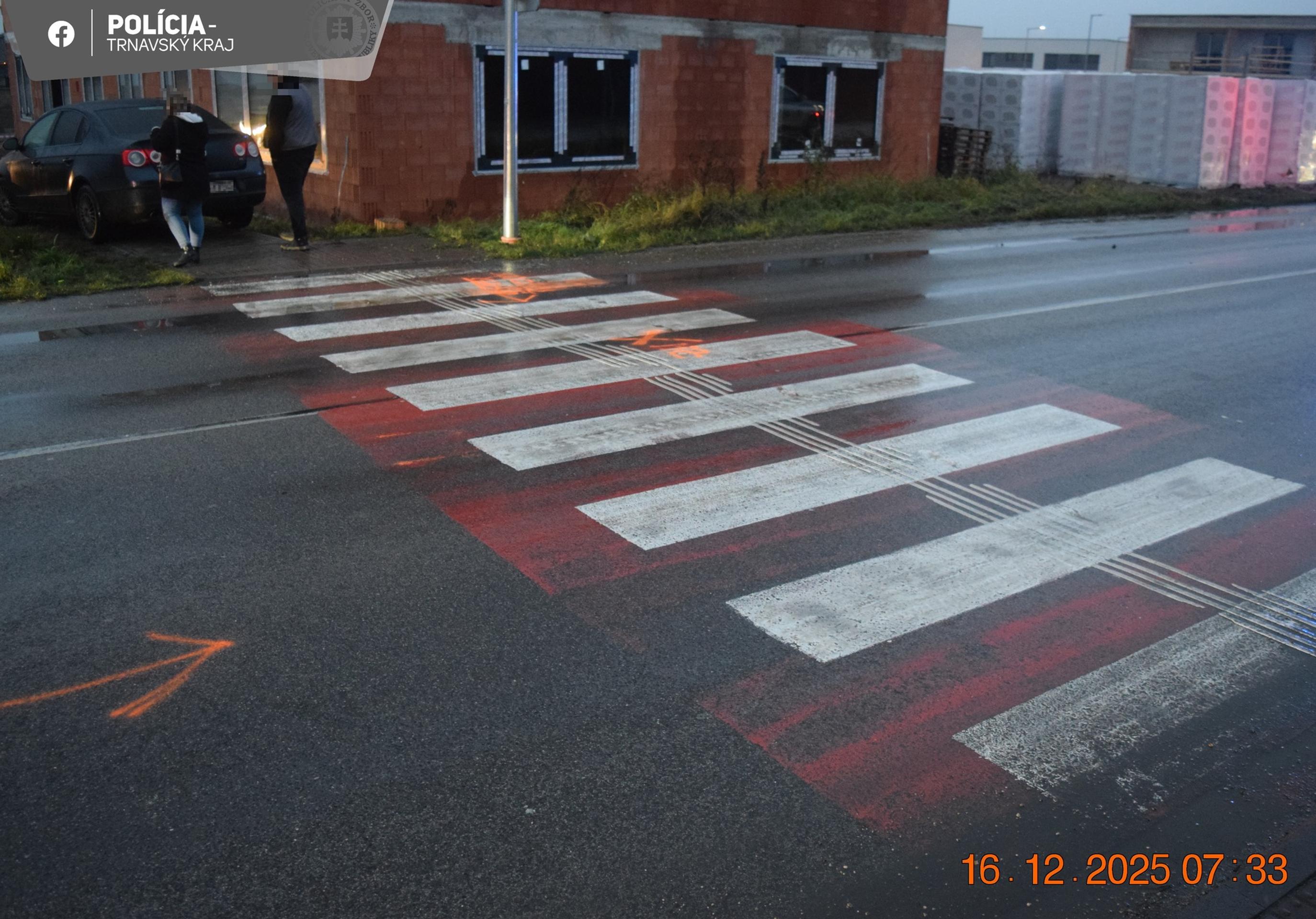 Tragická dopravná nehoda v obci Kvetoslavov