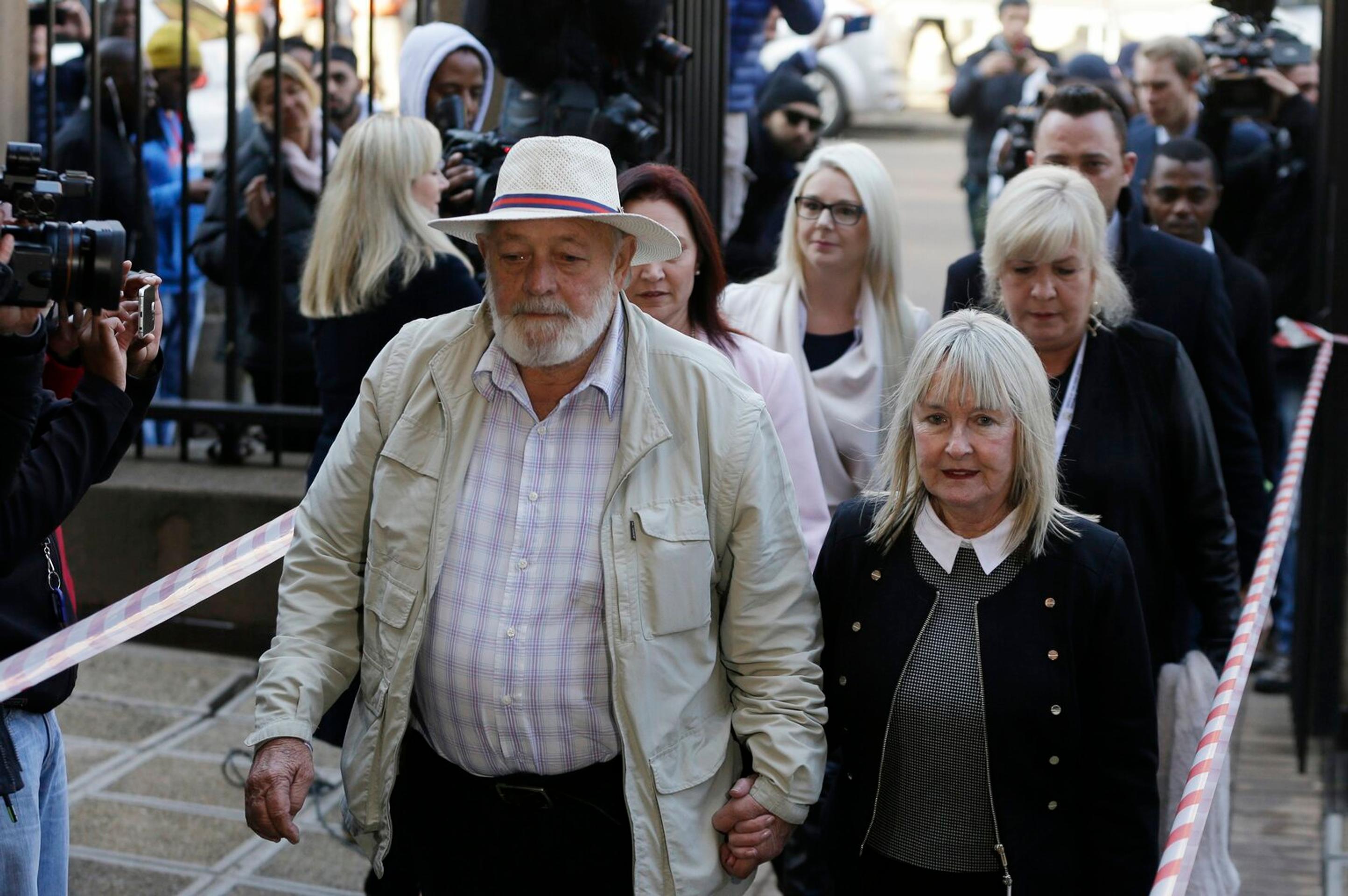 Rodičia Reevy Steenkamp.