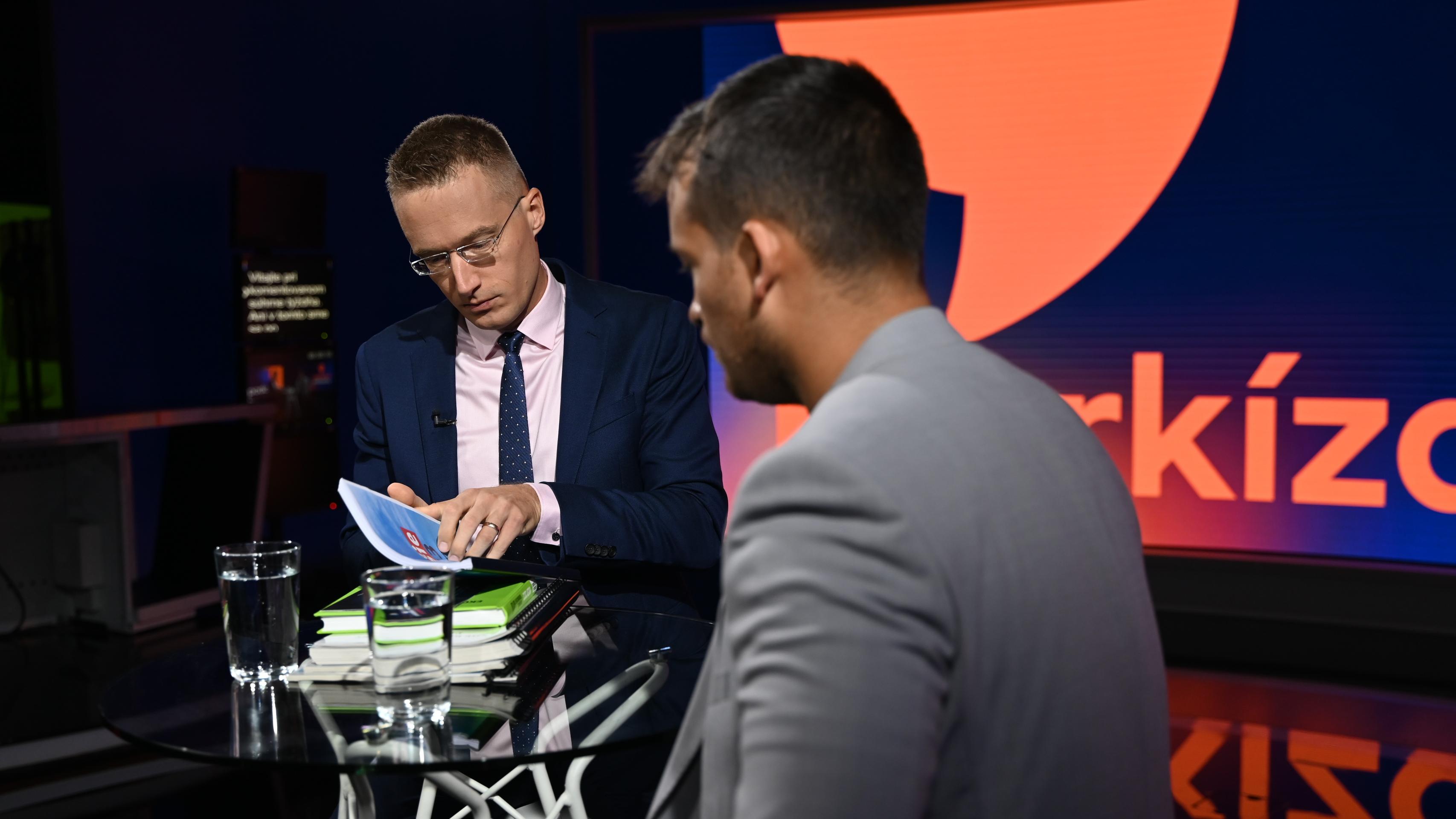 Michal Kovačič a Adel Ghannam.