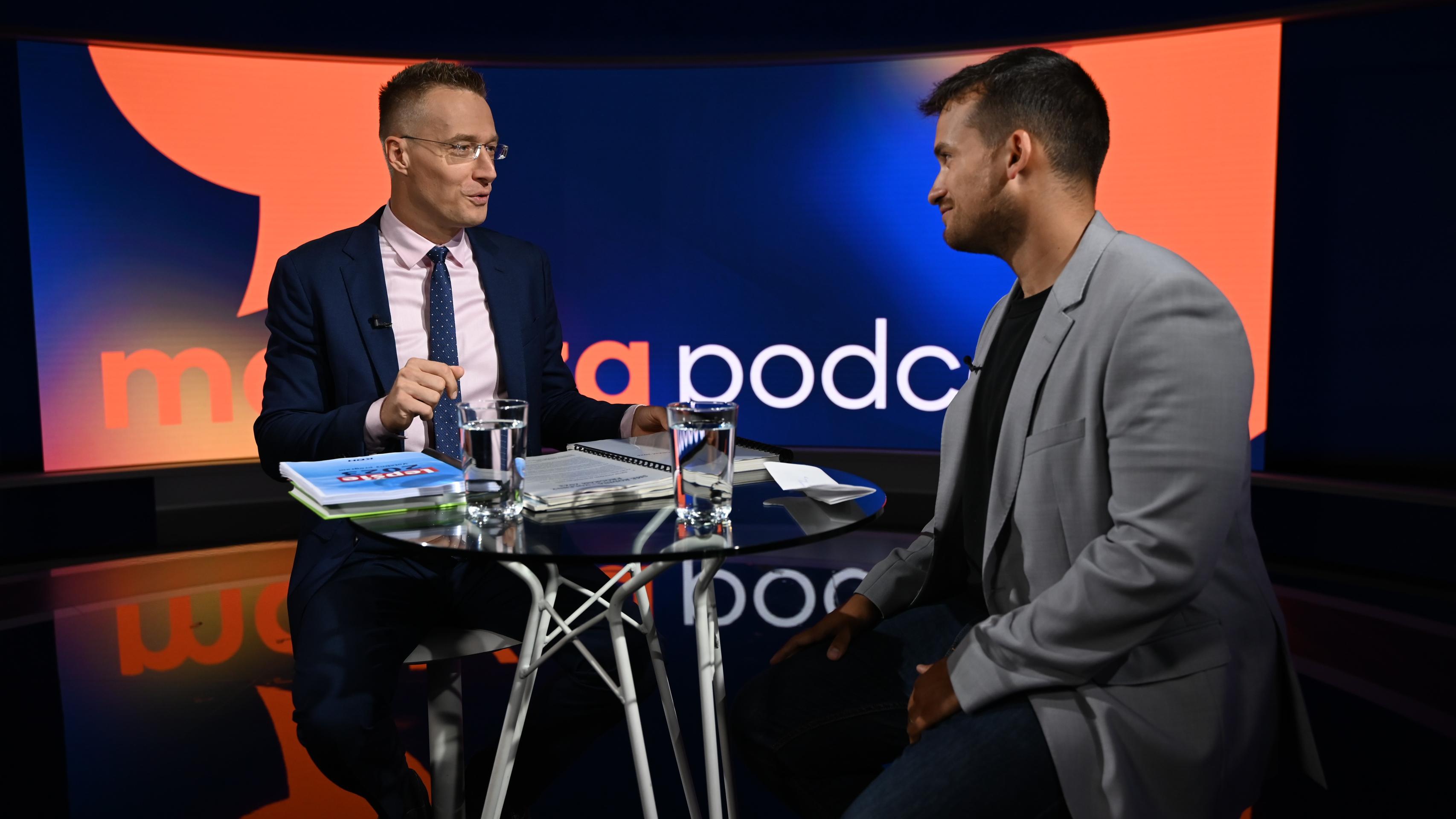 Michal Kovačič a Adel Ghannam.