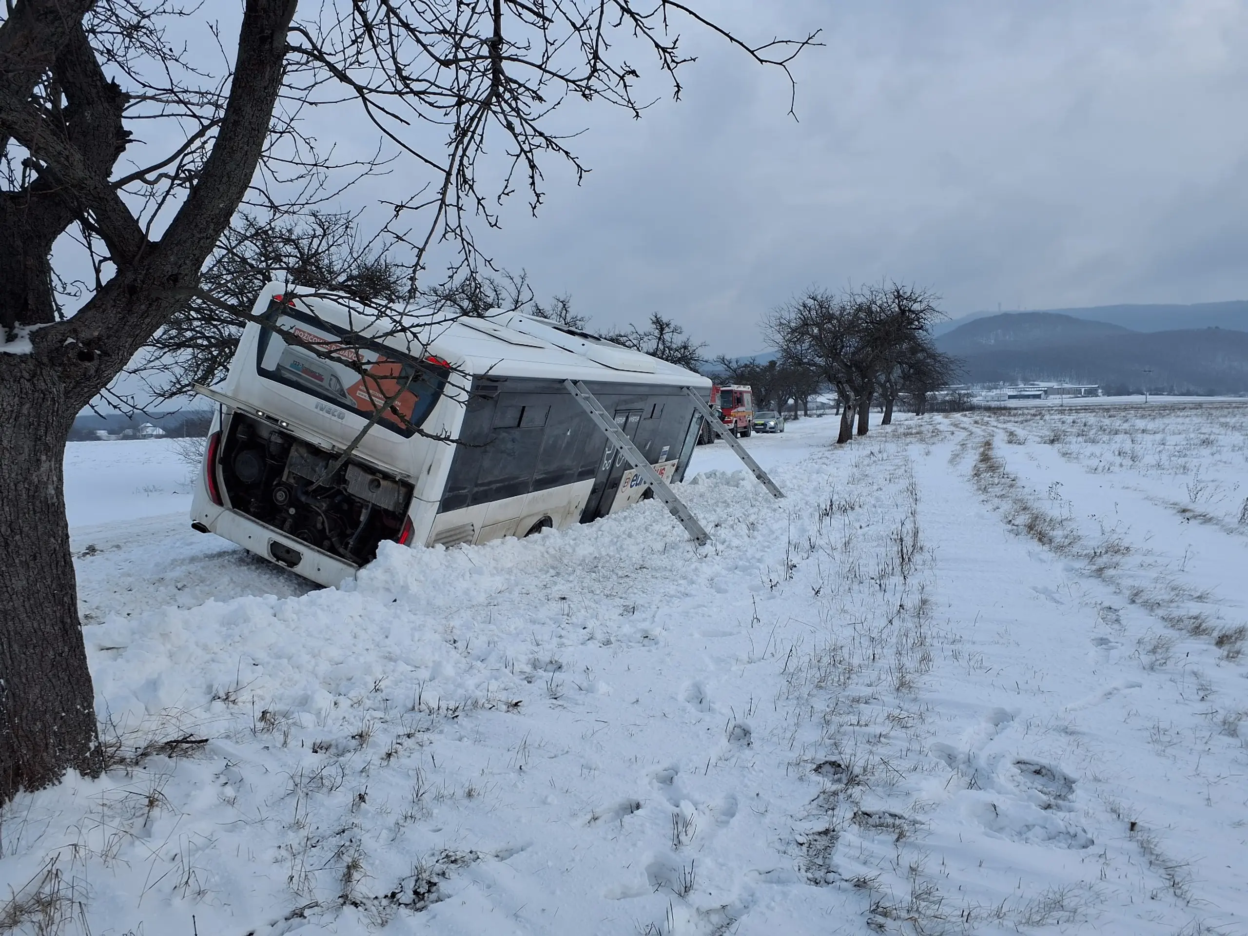 Deti uviazli v autobuse.