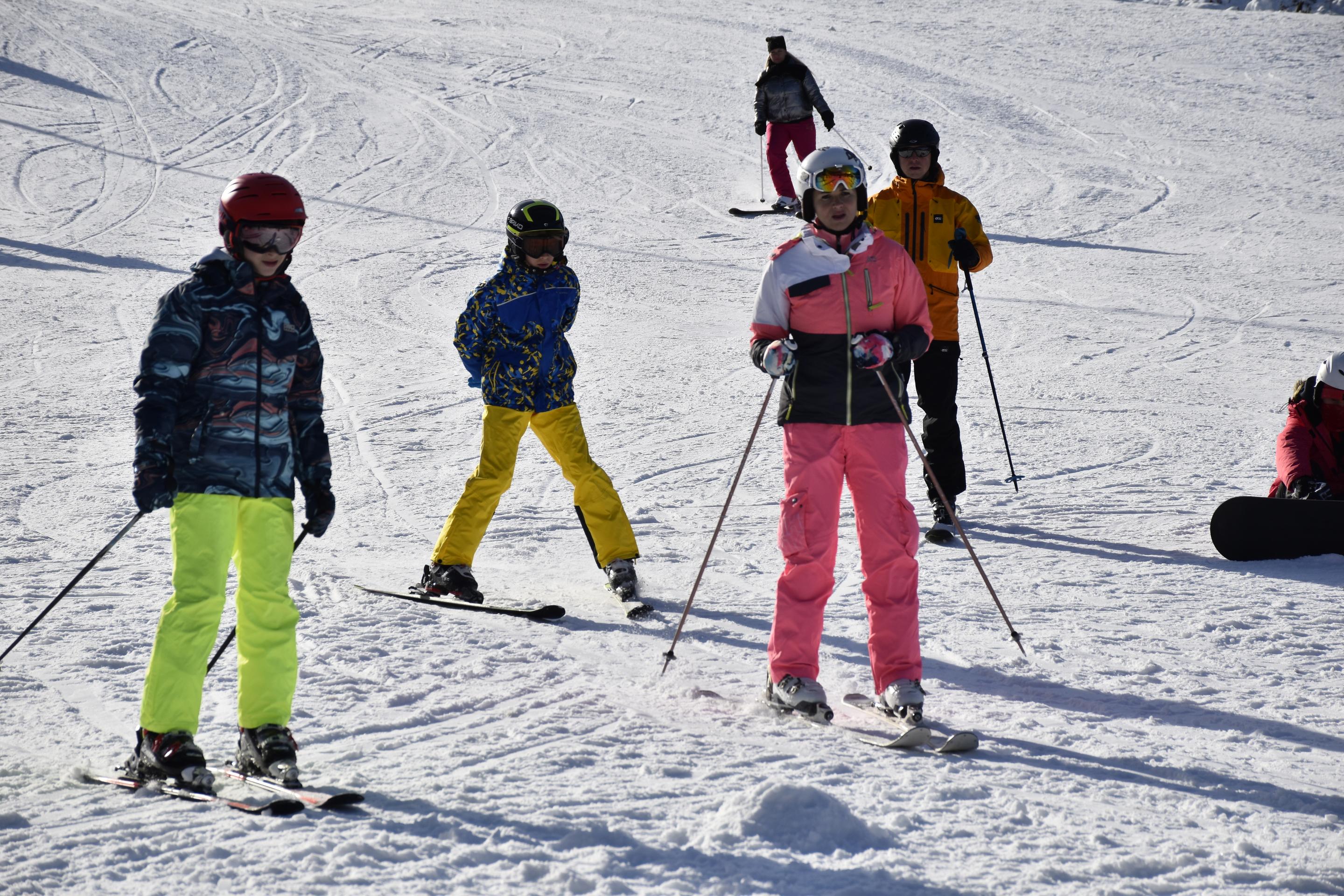 Zahájenie lyžiarskej sezóny na Liptove.