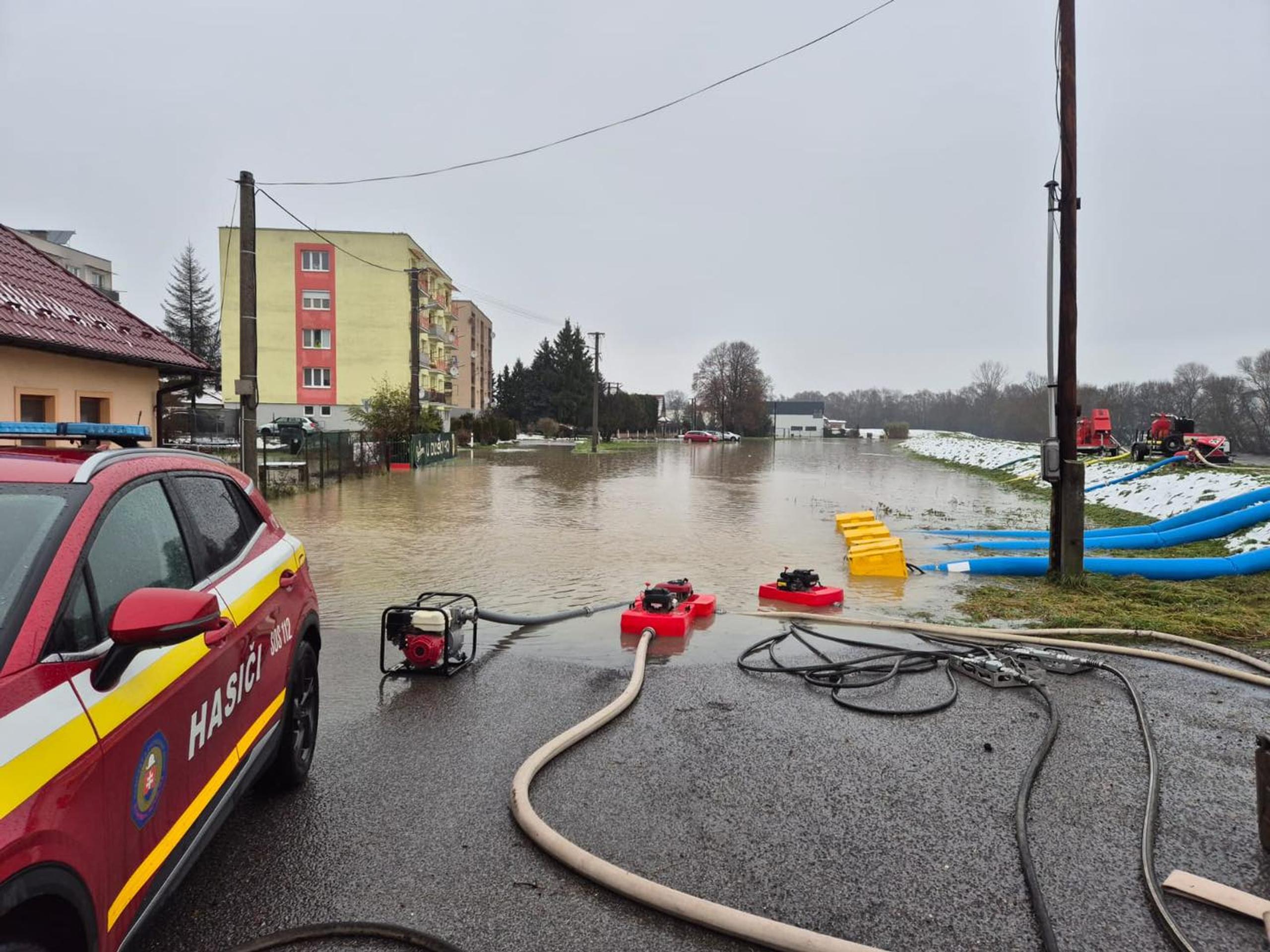 Kritická situácia v Banskobystrickom kraji.