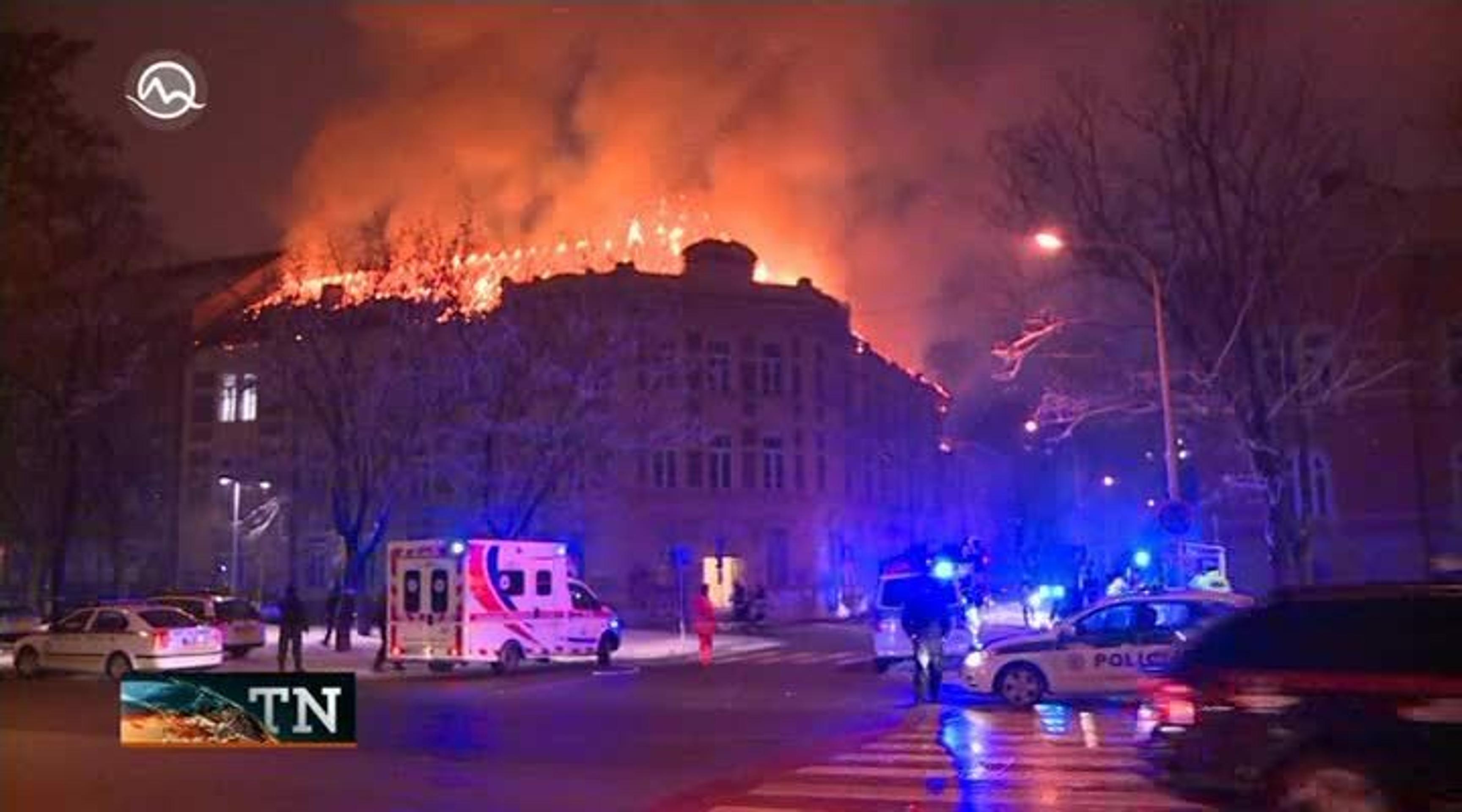 Spúšť po požiari