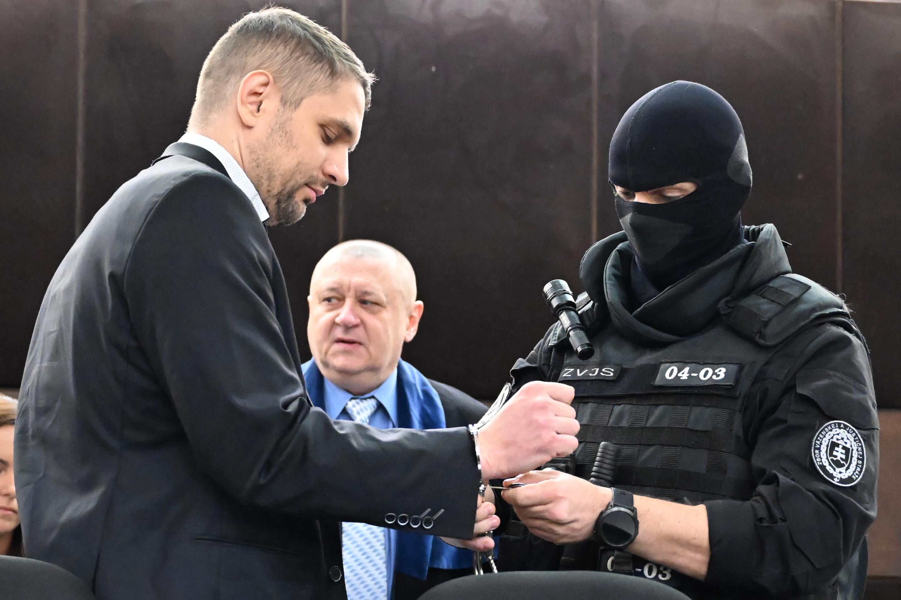 Na snímke obžalovaný Adam Puškár.