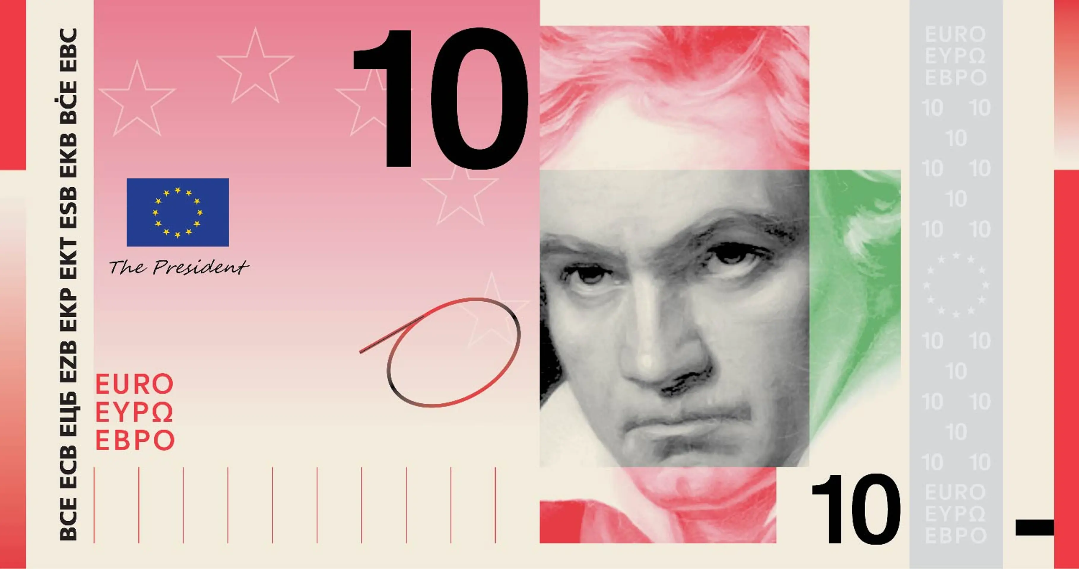 Nové eurobankovky Návrh A