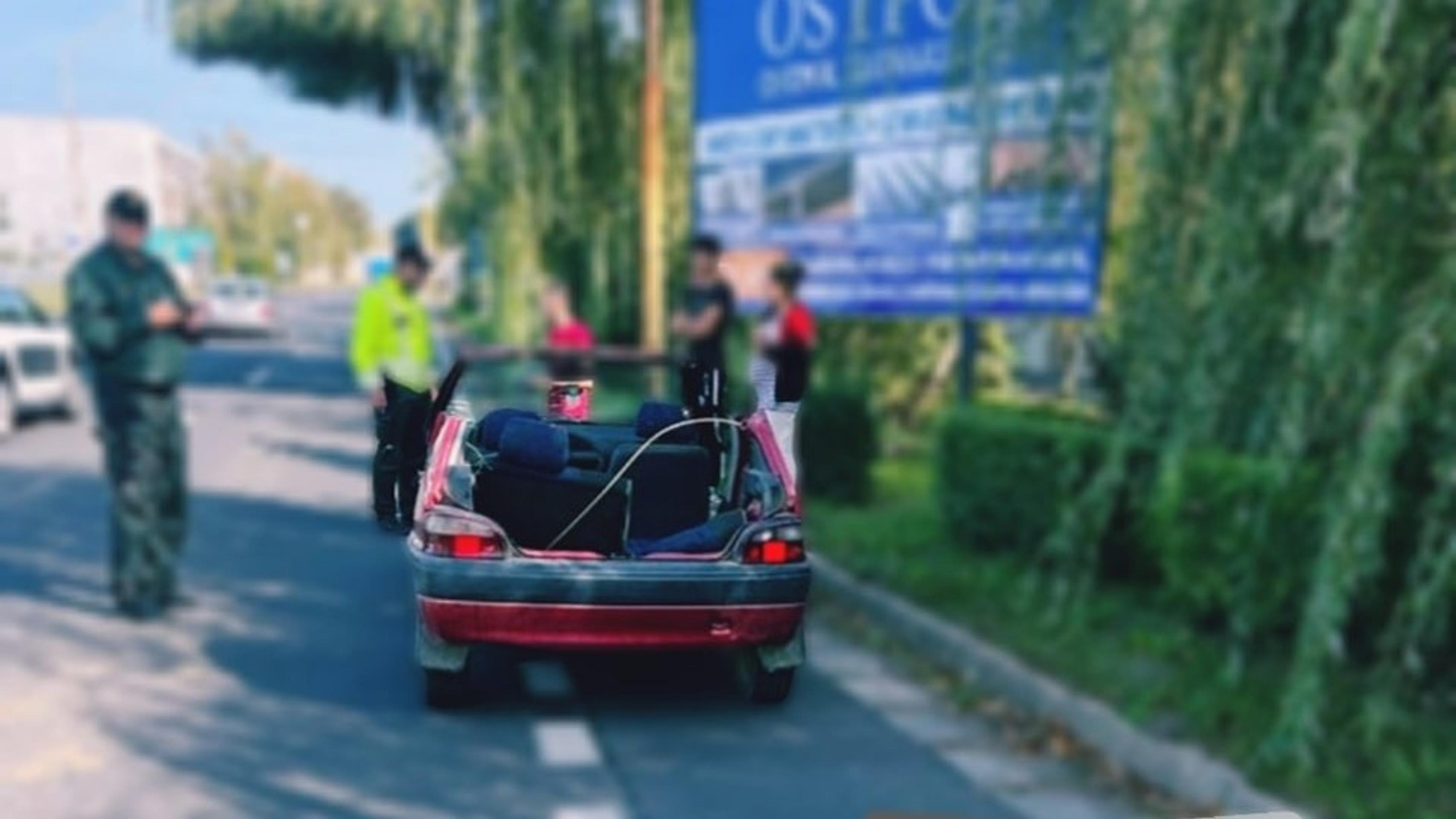 Netradičný „kabriolet“.