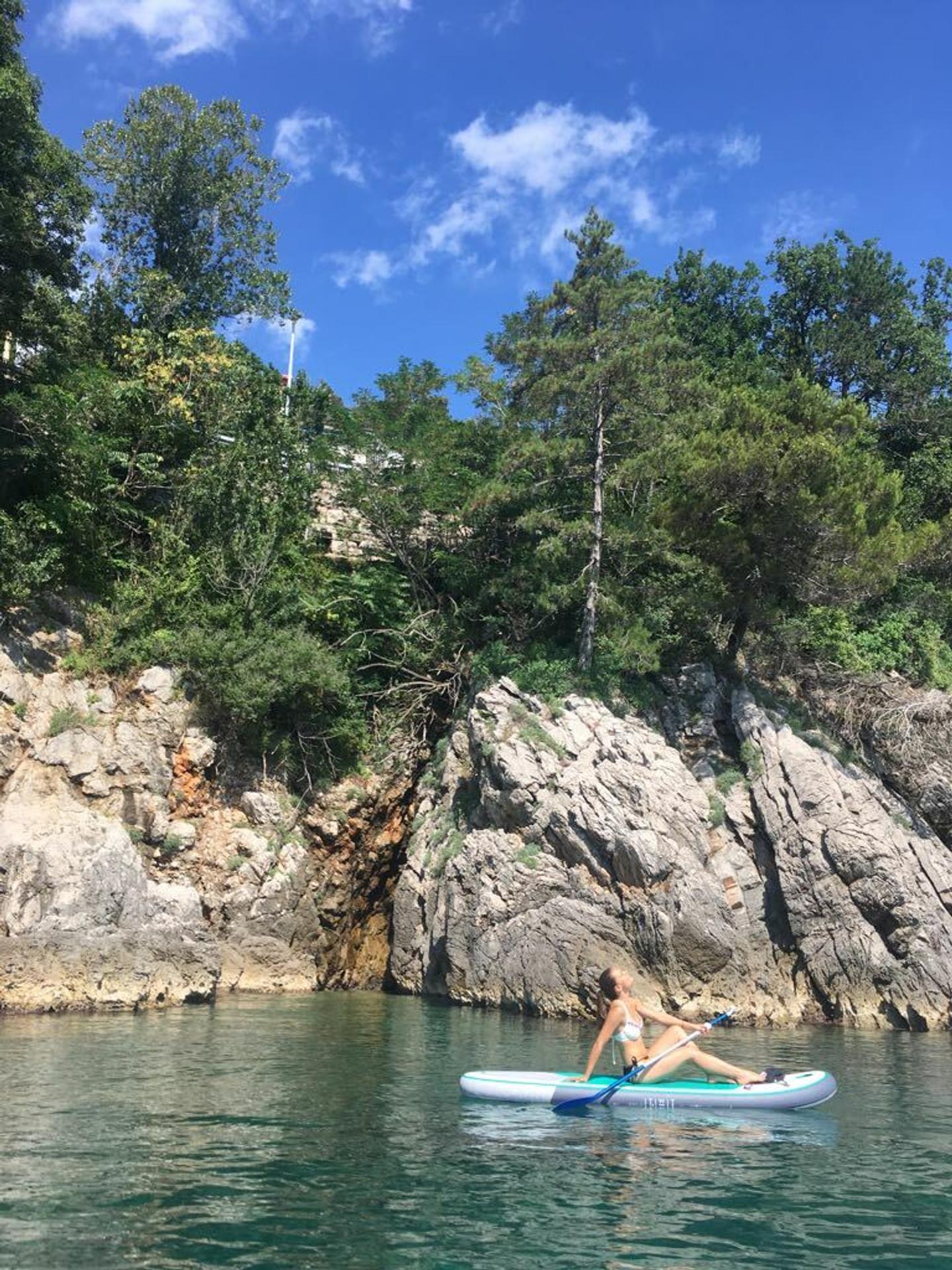 Markizácka redaktorka na dovolenke.