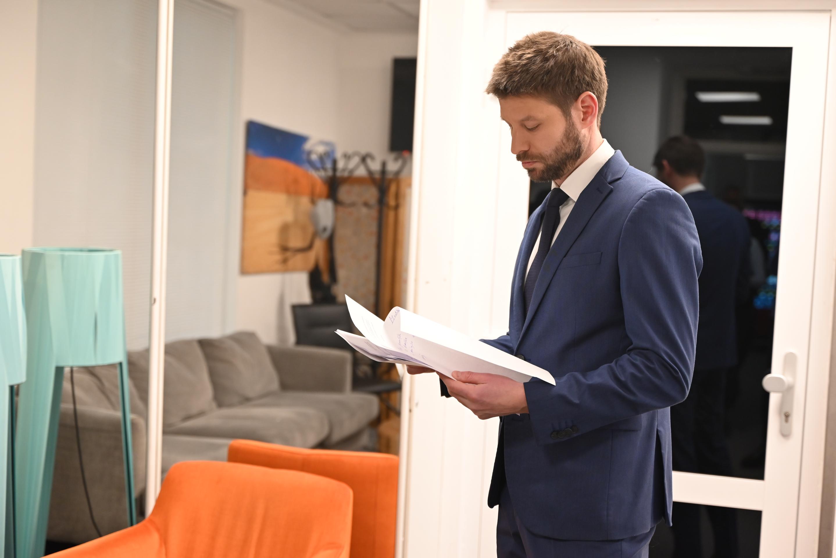 Predseda Progresívneho Slovenska Michal Šimečka