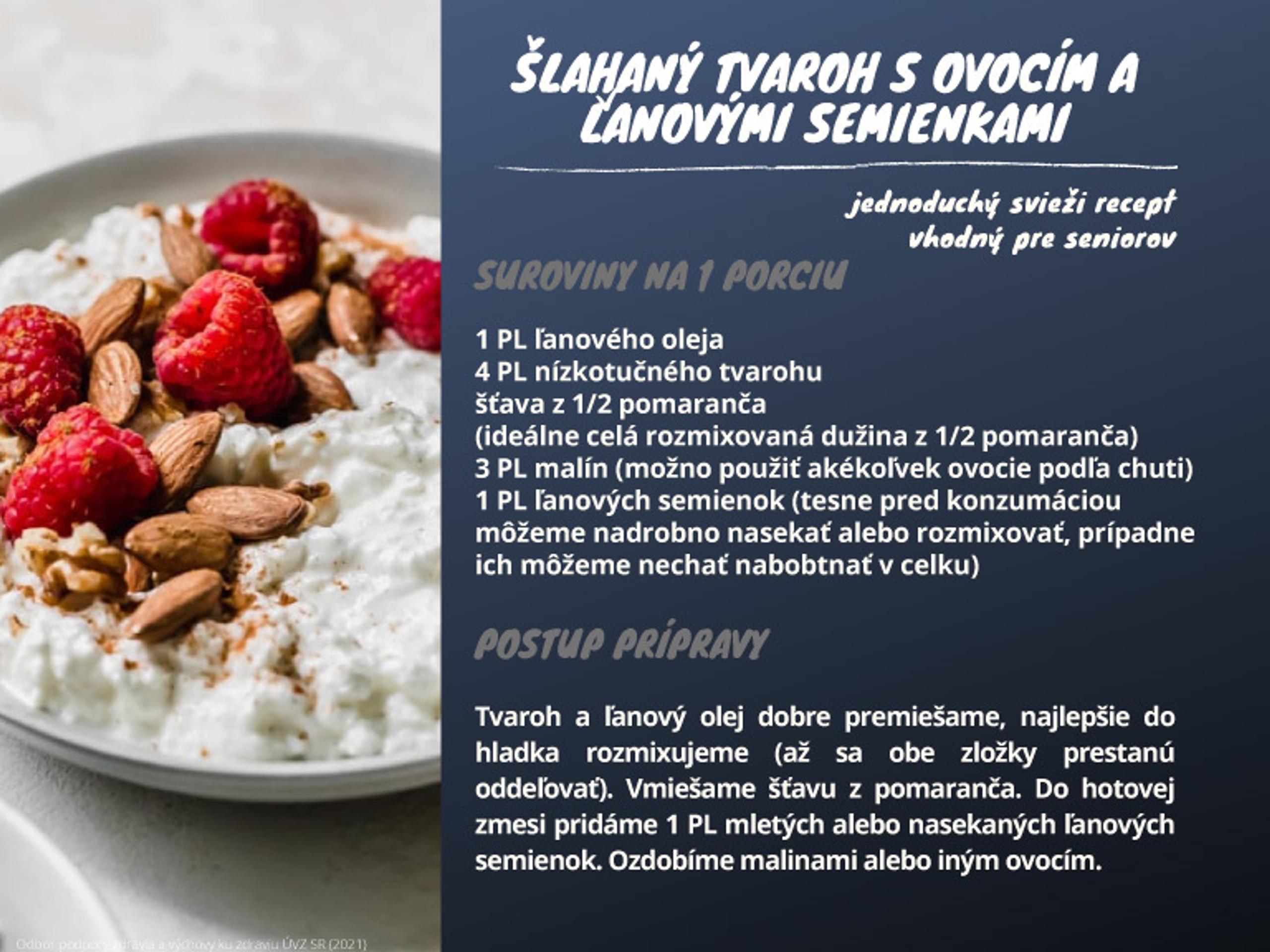 Malá kuchárka pre seniorov.