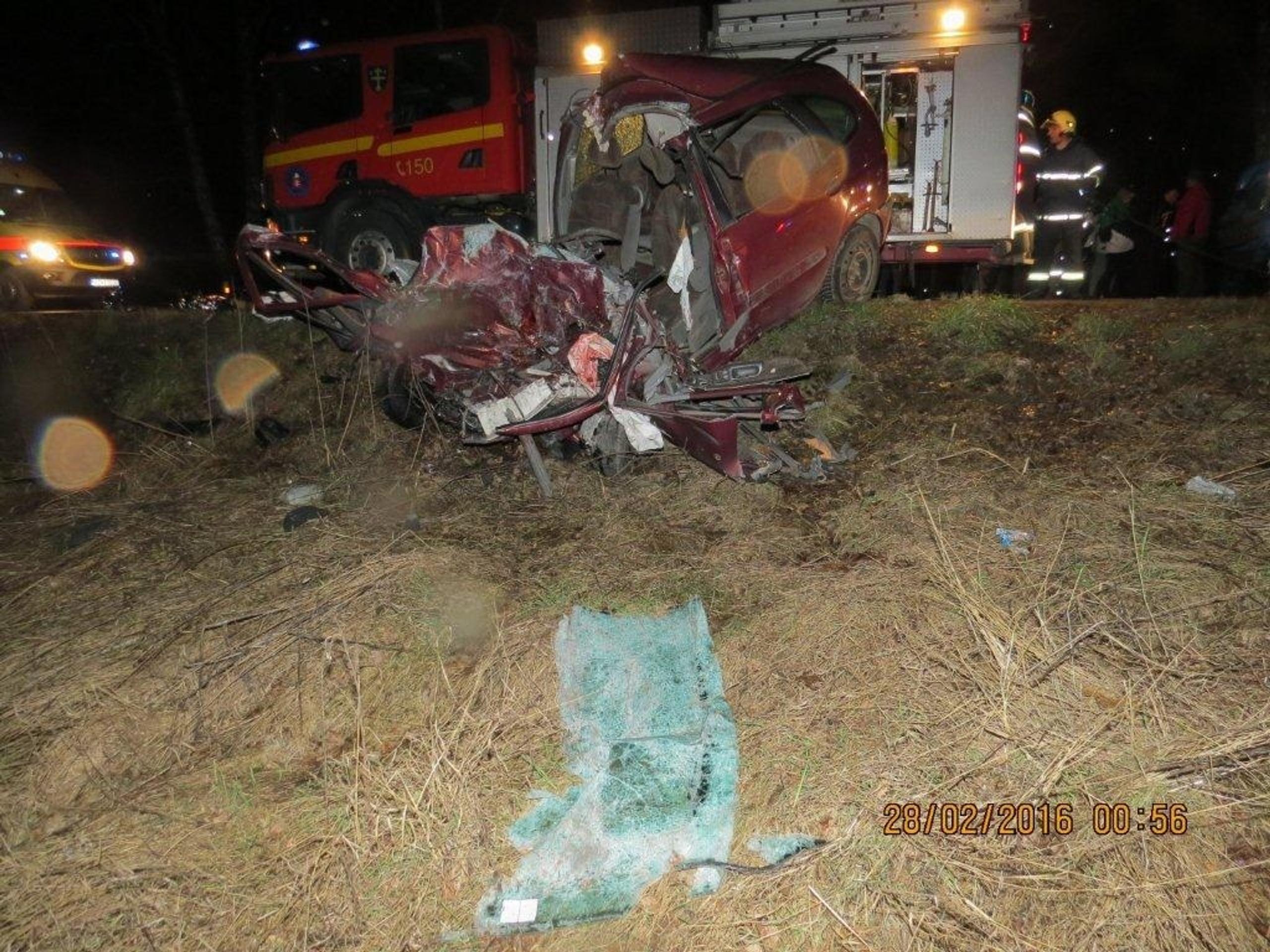 Havária pod Strečnom.