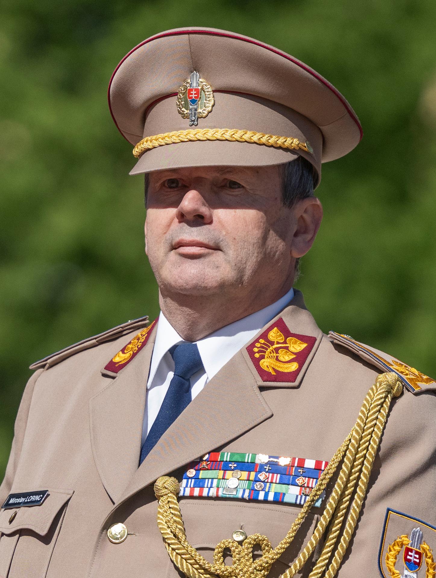 Náčelník Generálneho štábu Ozbrojených síl Miroslav Lorinc