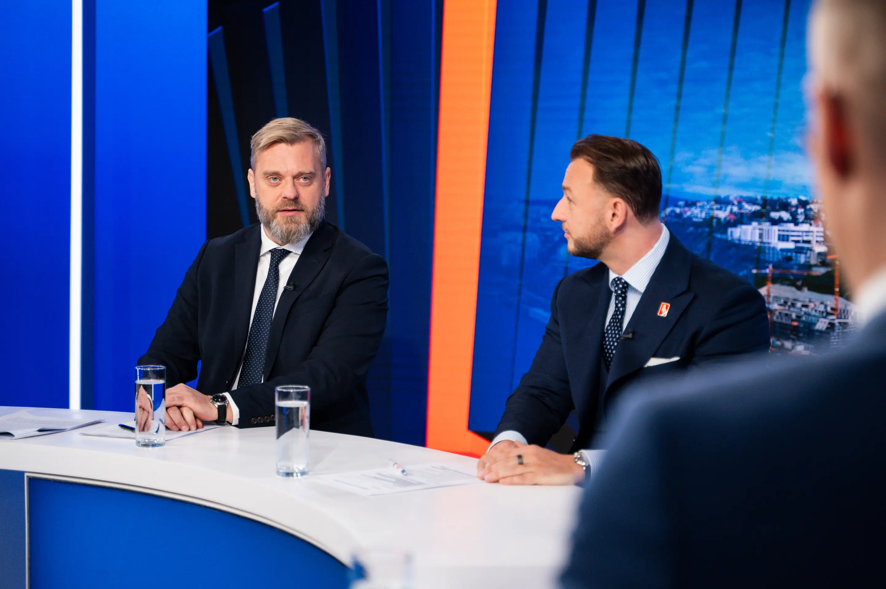 Juraj Krúpa a Matúš Šutaj Eštok v relácii Na telo