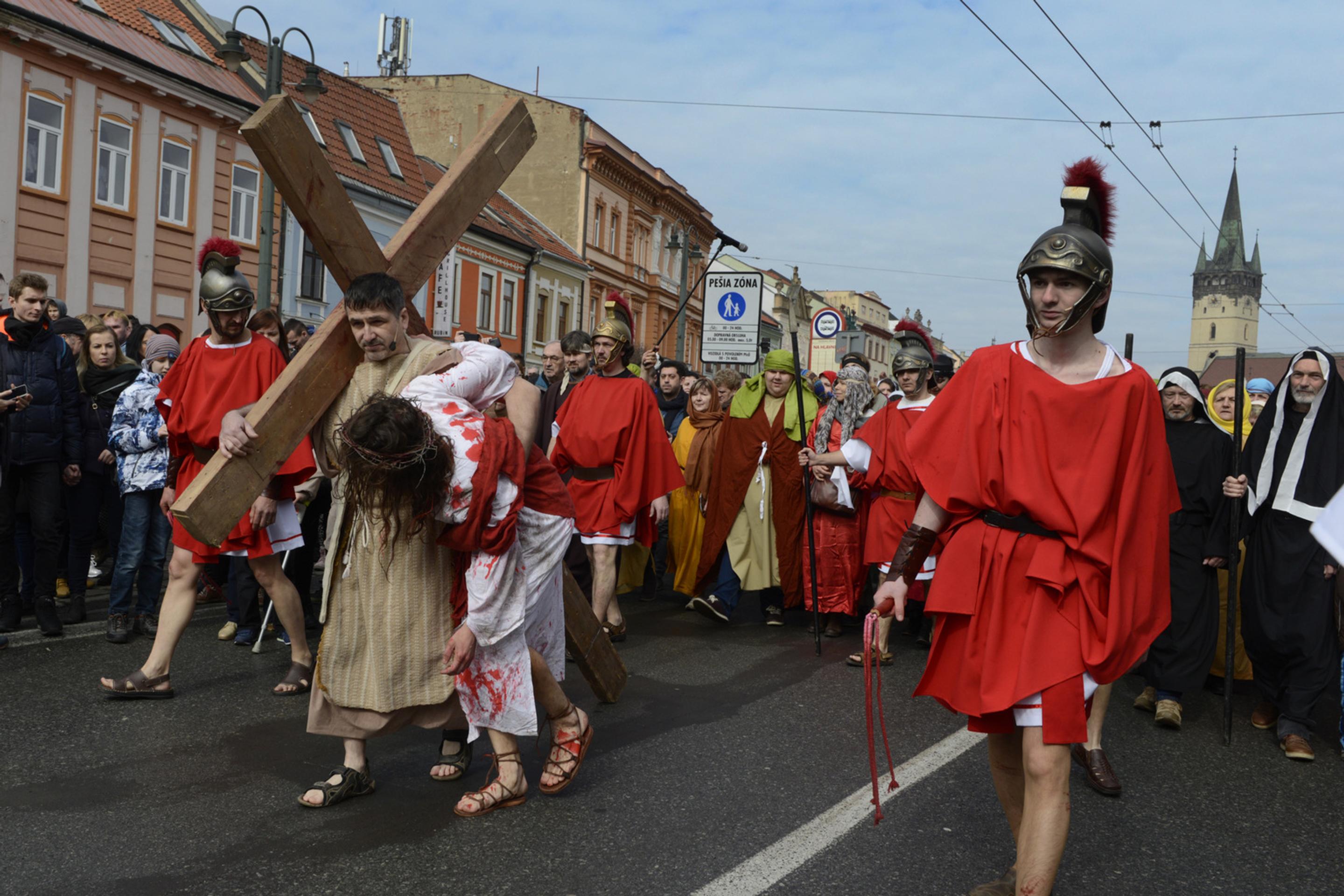 Krížová cesta v Prešove.