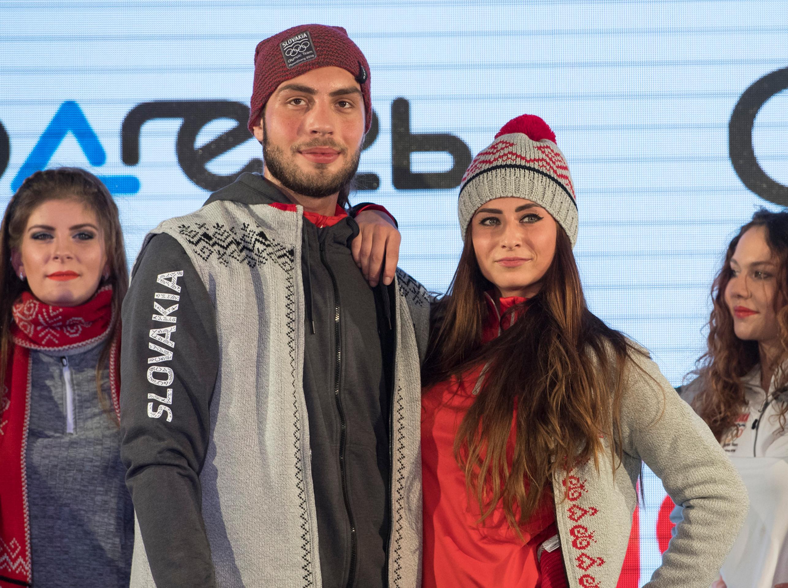 Prezentácia oficiálneho oblečenia slovenskej výpravy na ZOH 2018 v Pjongčangu. 