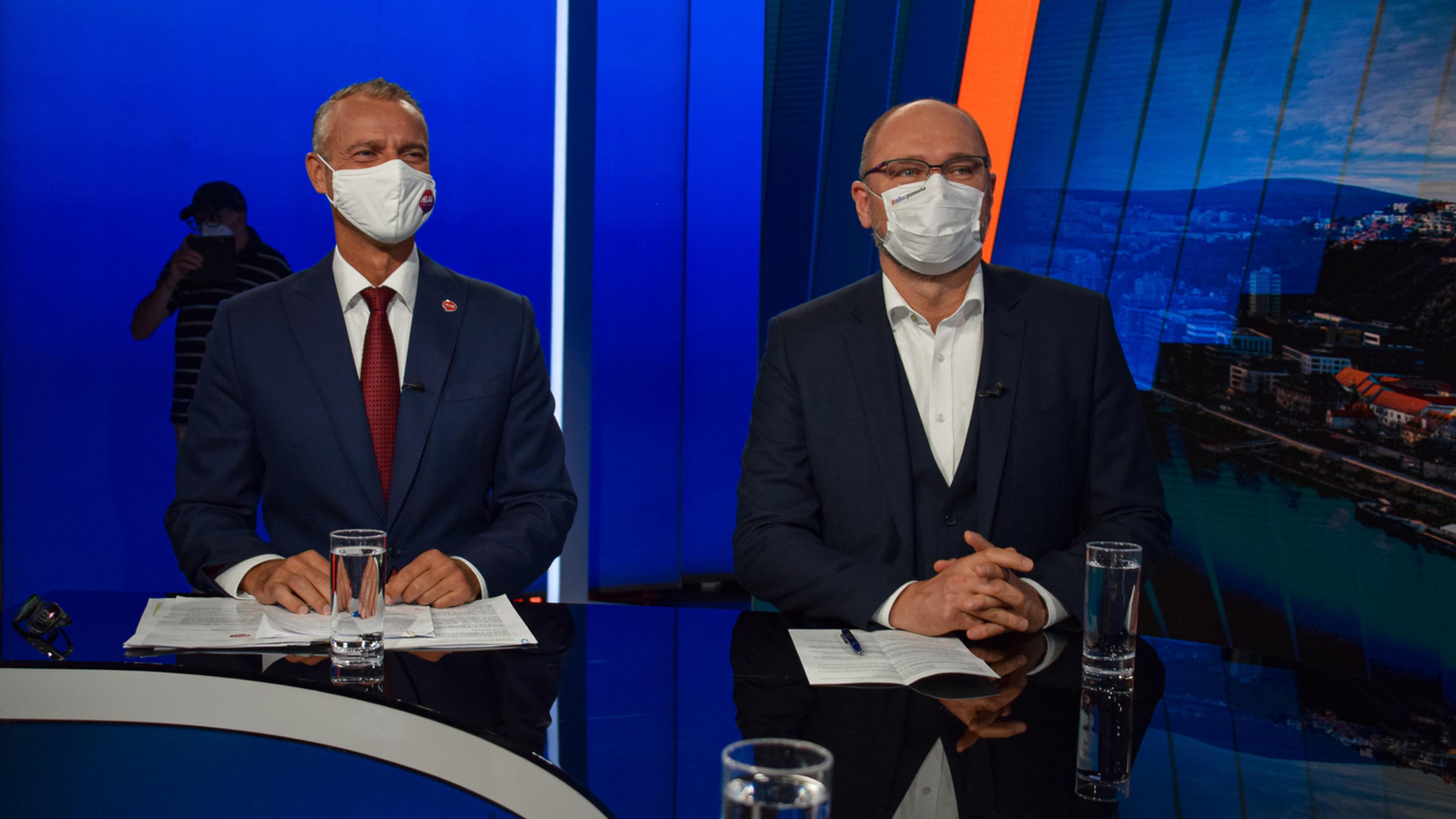 Richard Raši a Richard Sulík v Na telo.