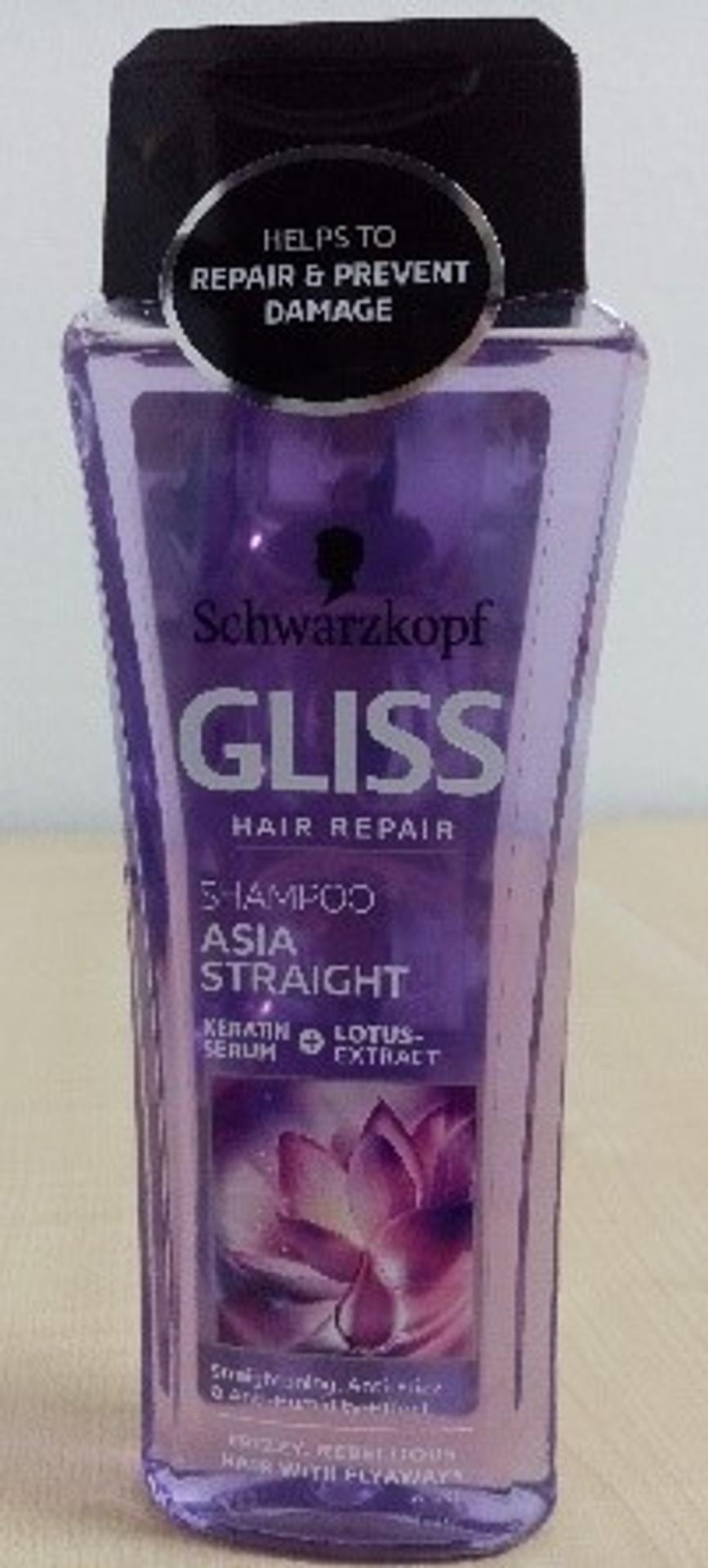 Schwarzkopf GLISS Asia Straight shampoo