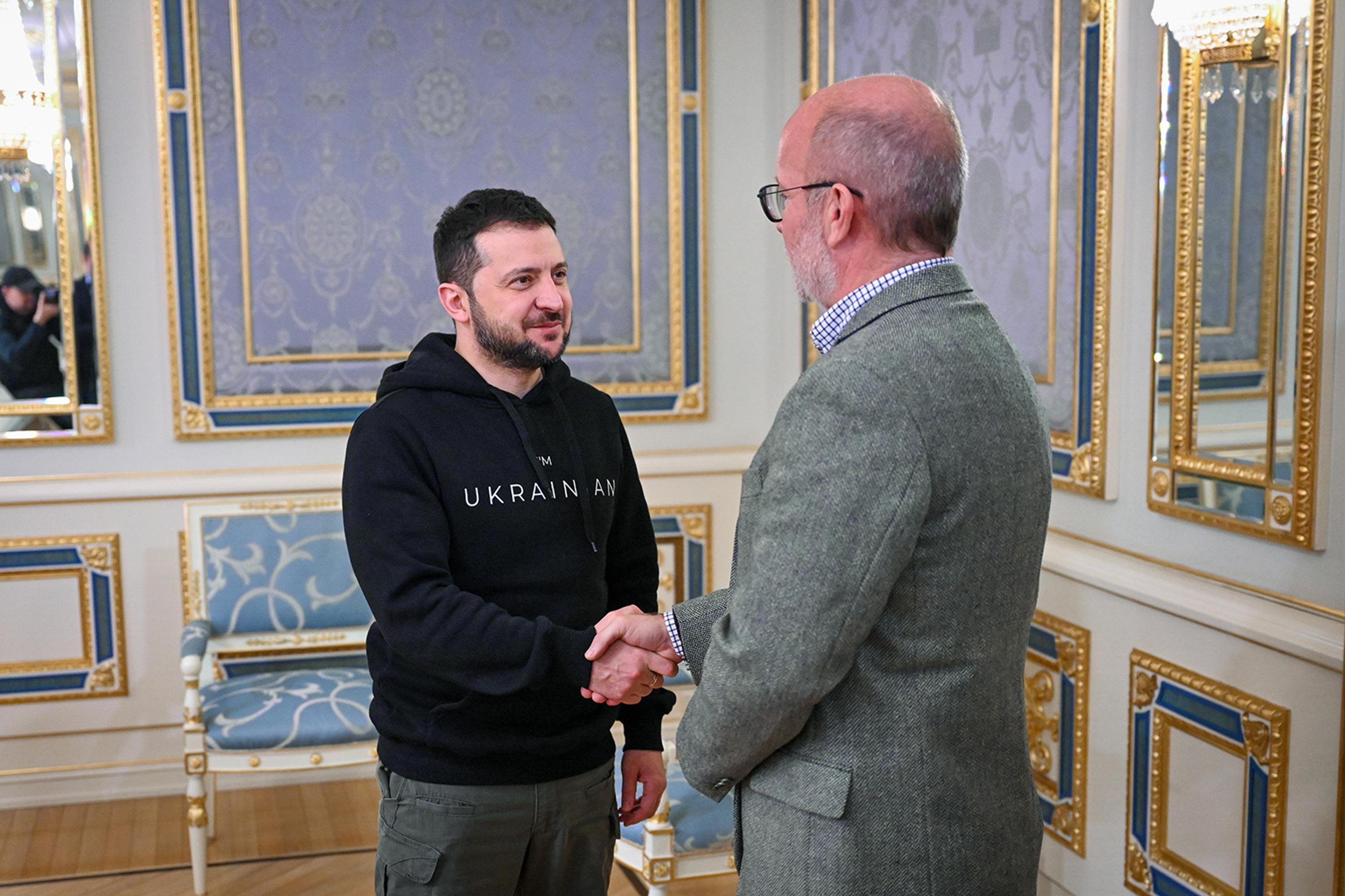 Rastislav Káčer na Ukrajine.