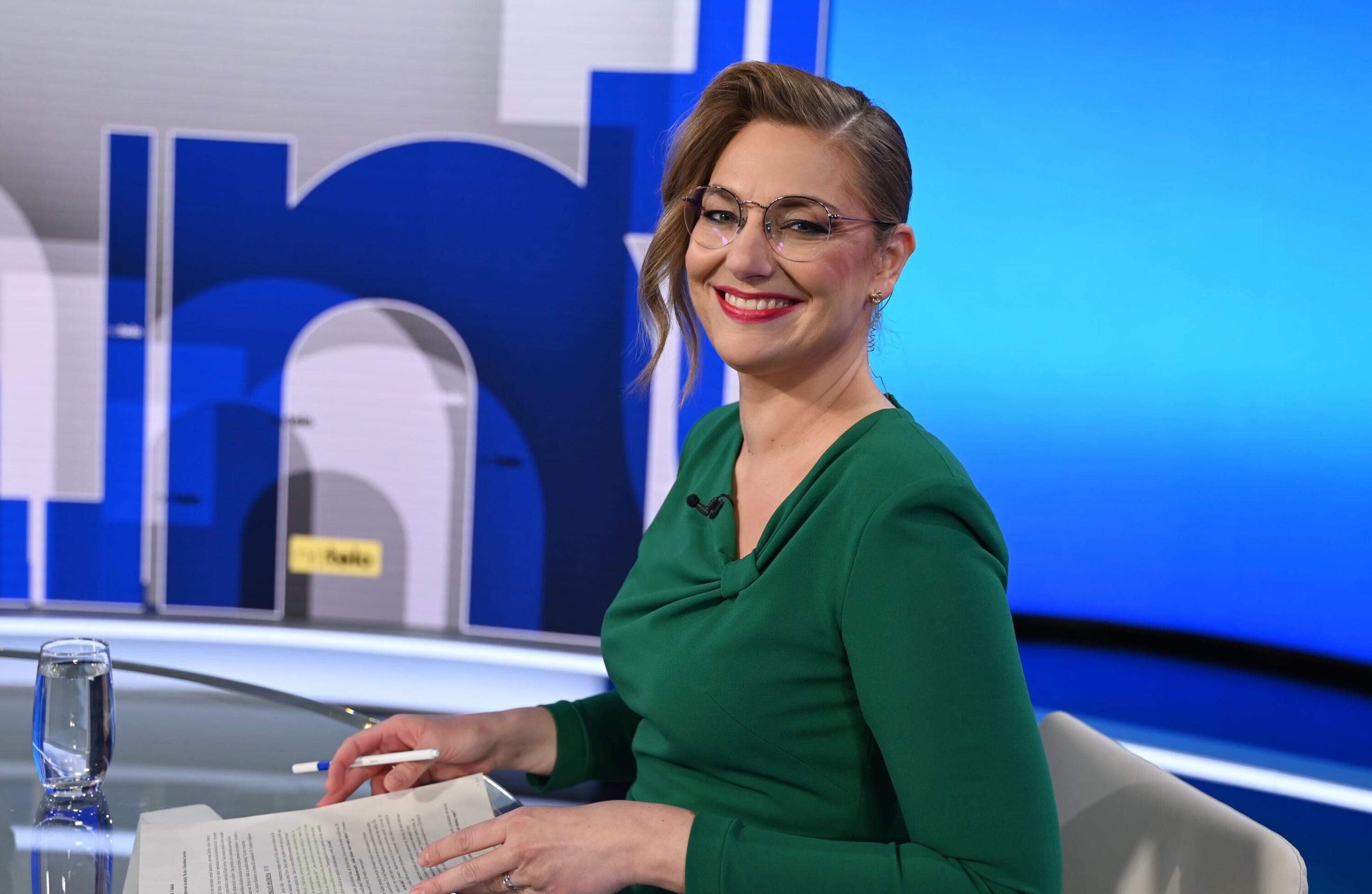 Moderátorka relácie Na telo Karolína Lacová