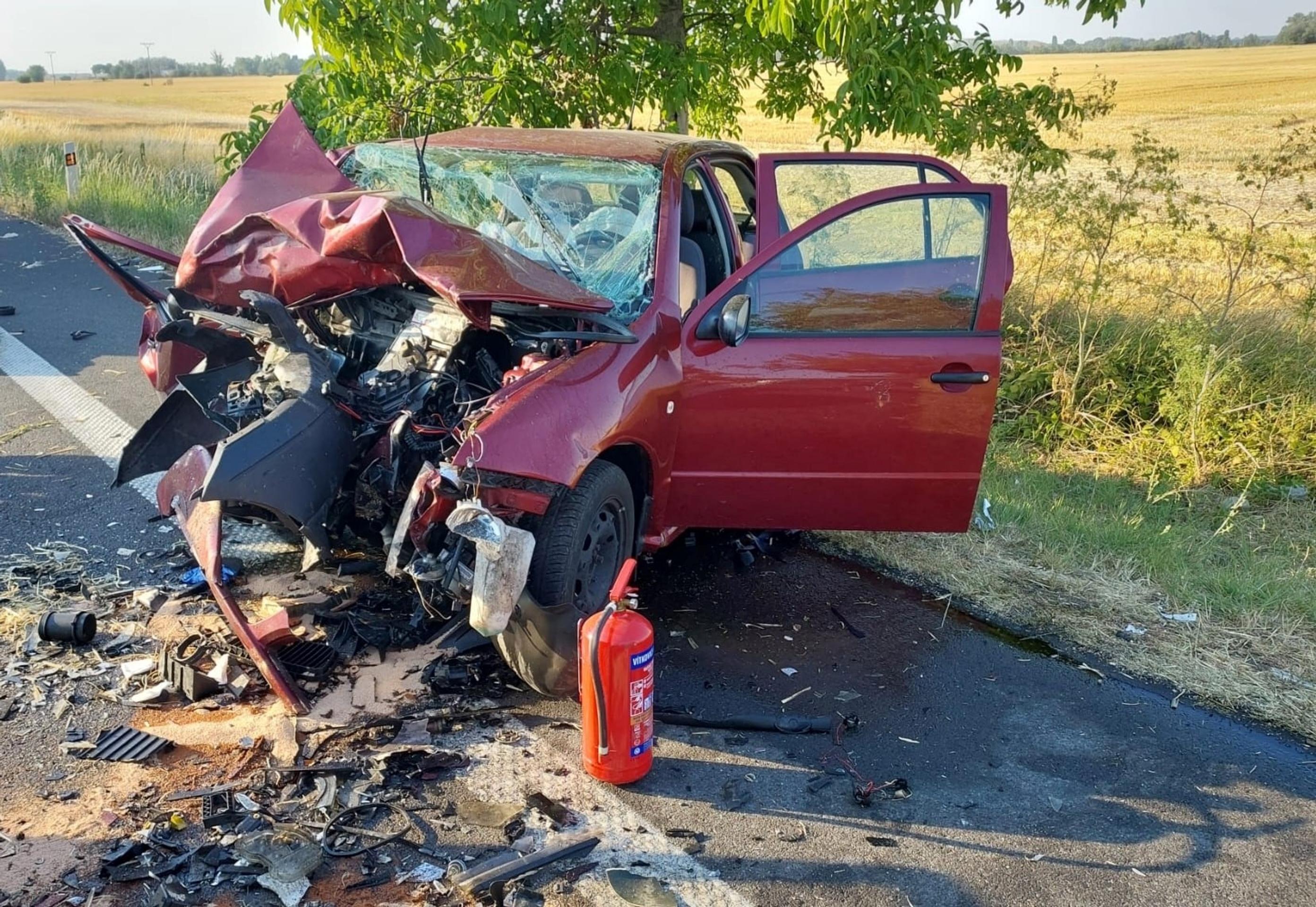 Nehoda na juhu Slovenska.