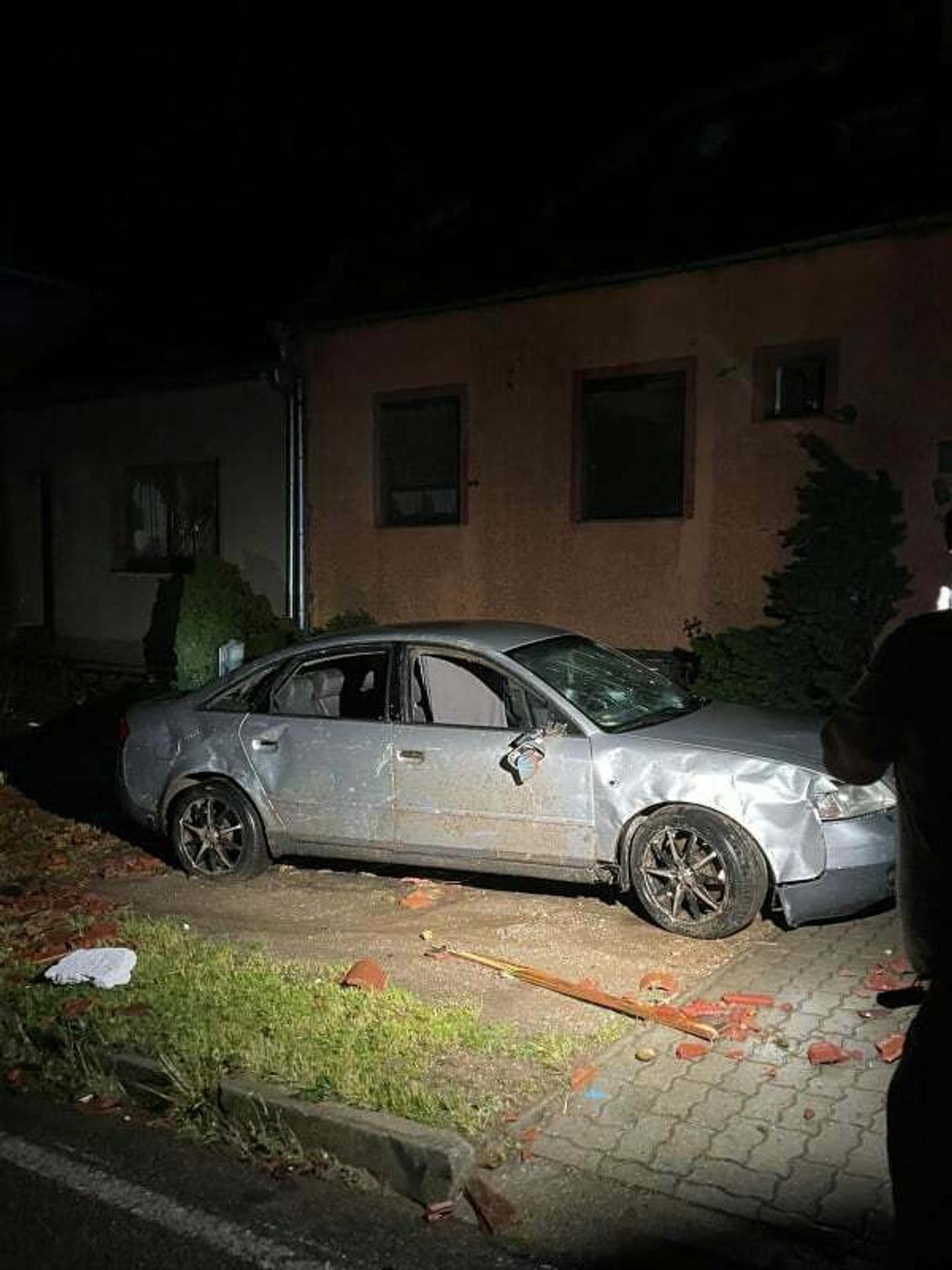 Zábery z obce Hrušky.