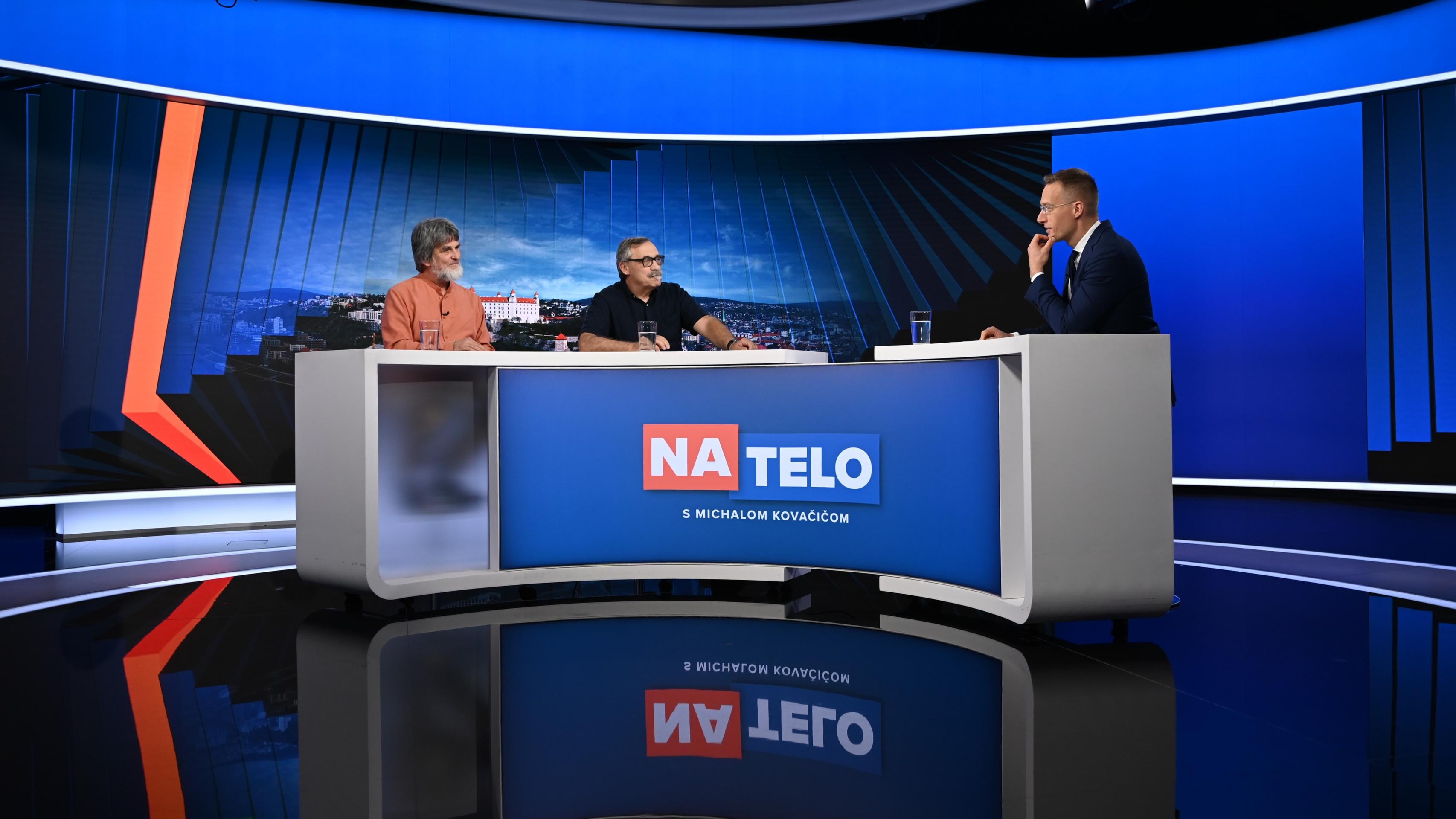 Na telo s Danielom Pastirčákom a Antonom Heretikom.