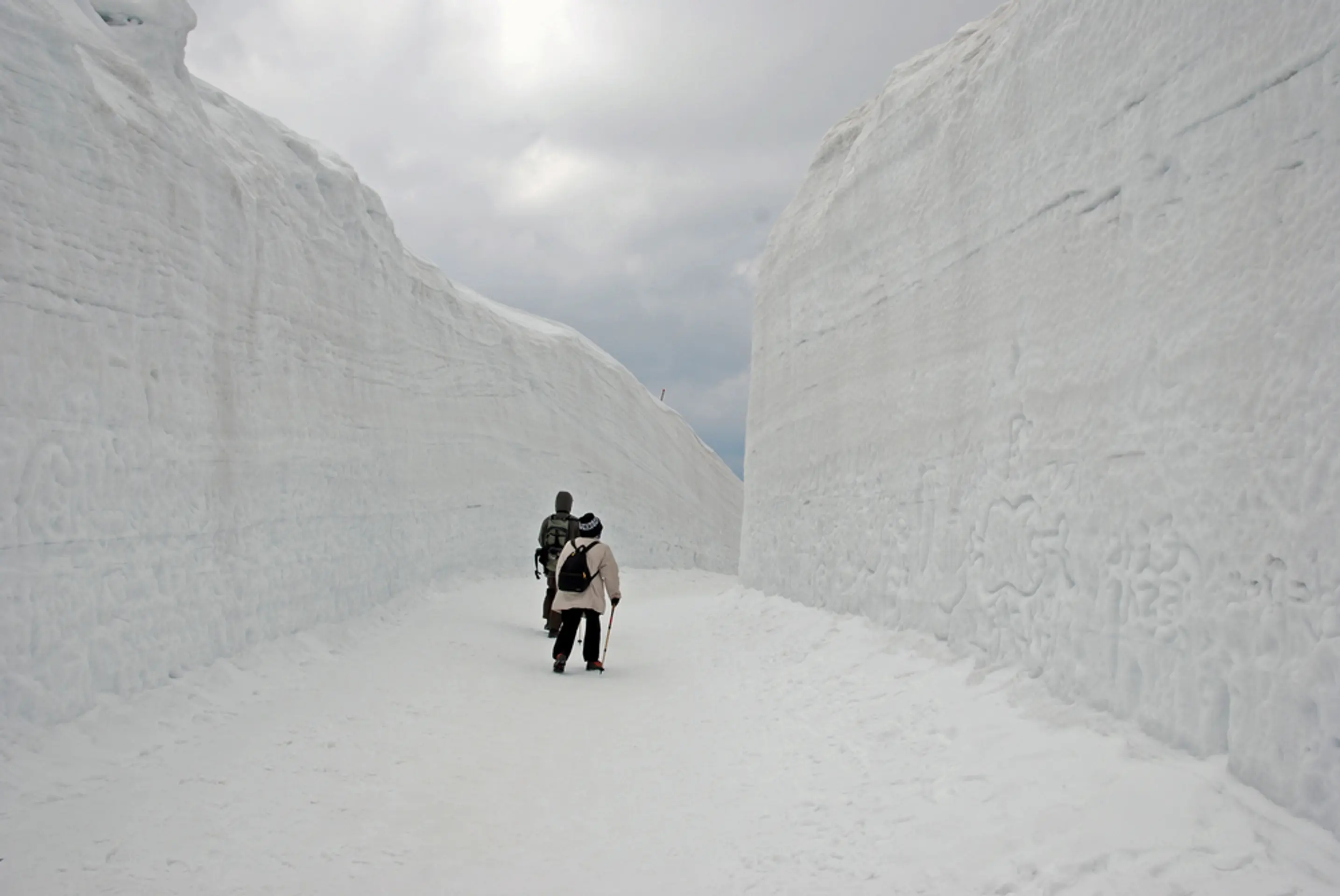 Cesta Tateyama Kurobe v Japonsku