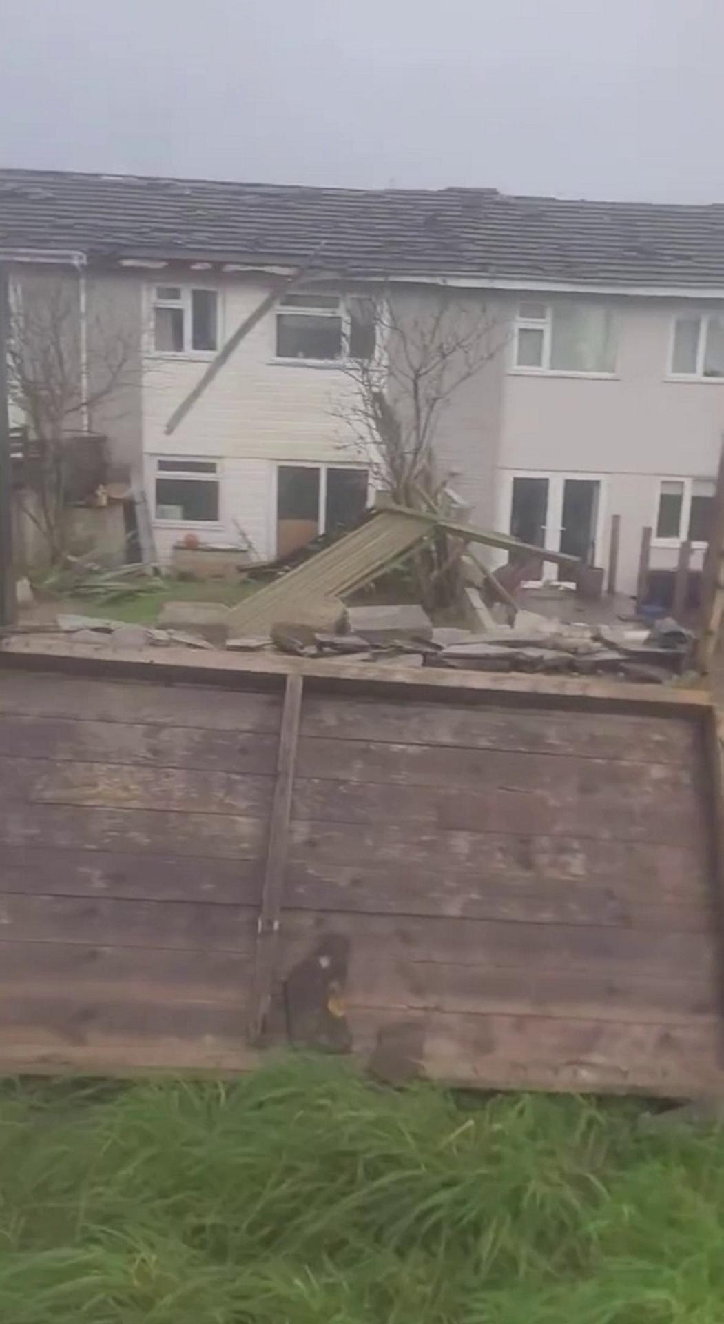 Tornádo v Quintrell Downs.