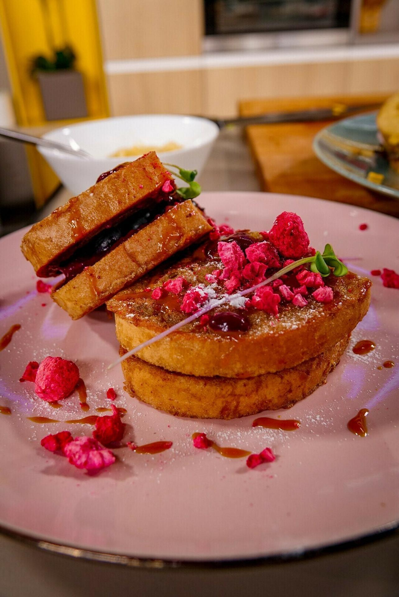 Chlieb vo vajci na sladko