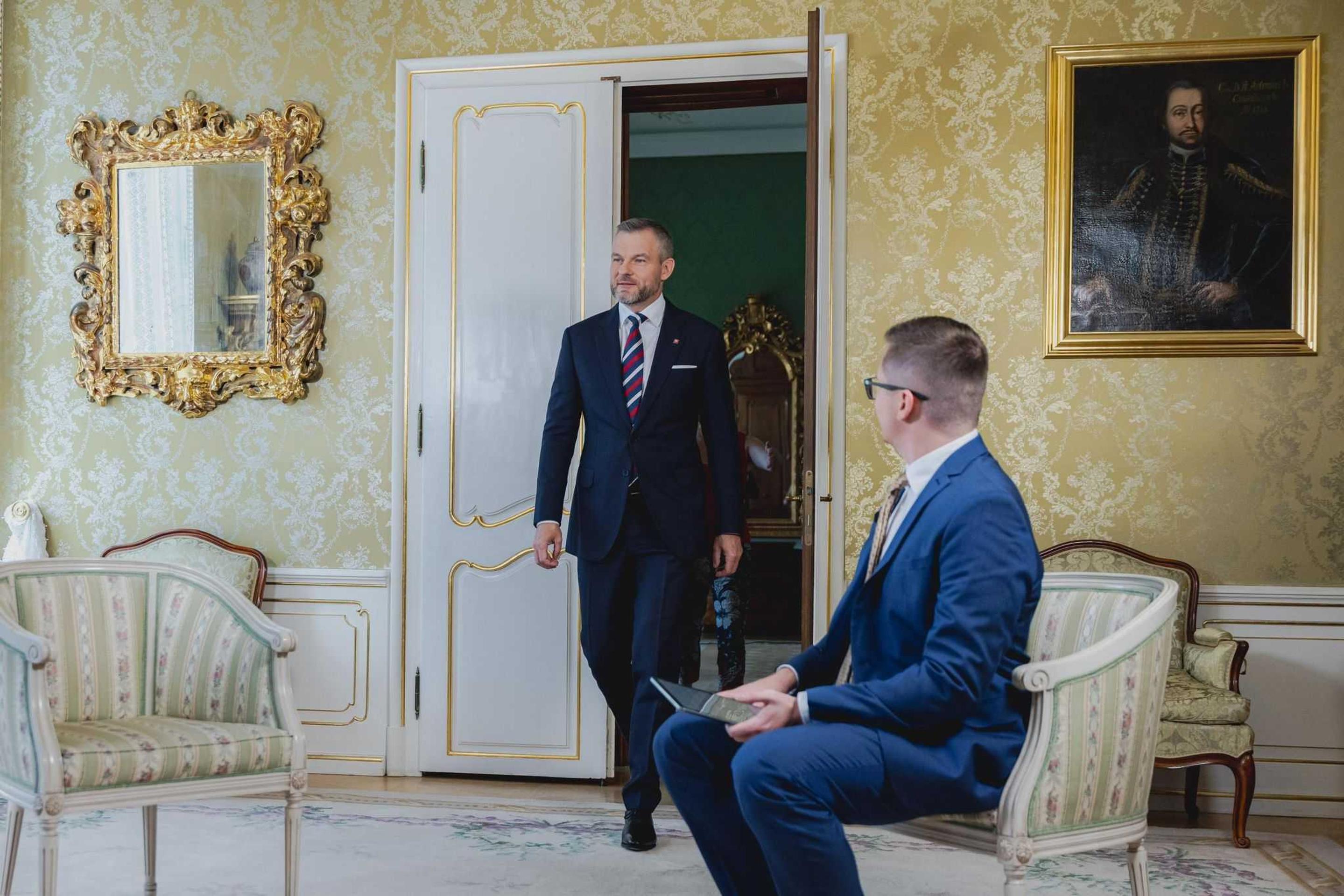 Peter Pellegrini a Martin Prôčka