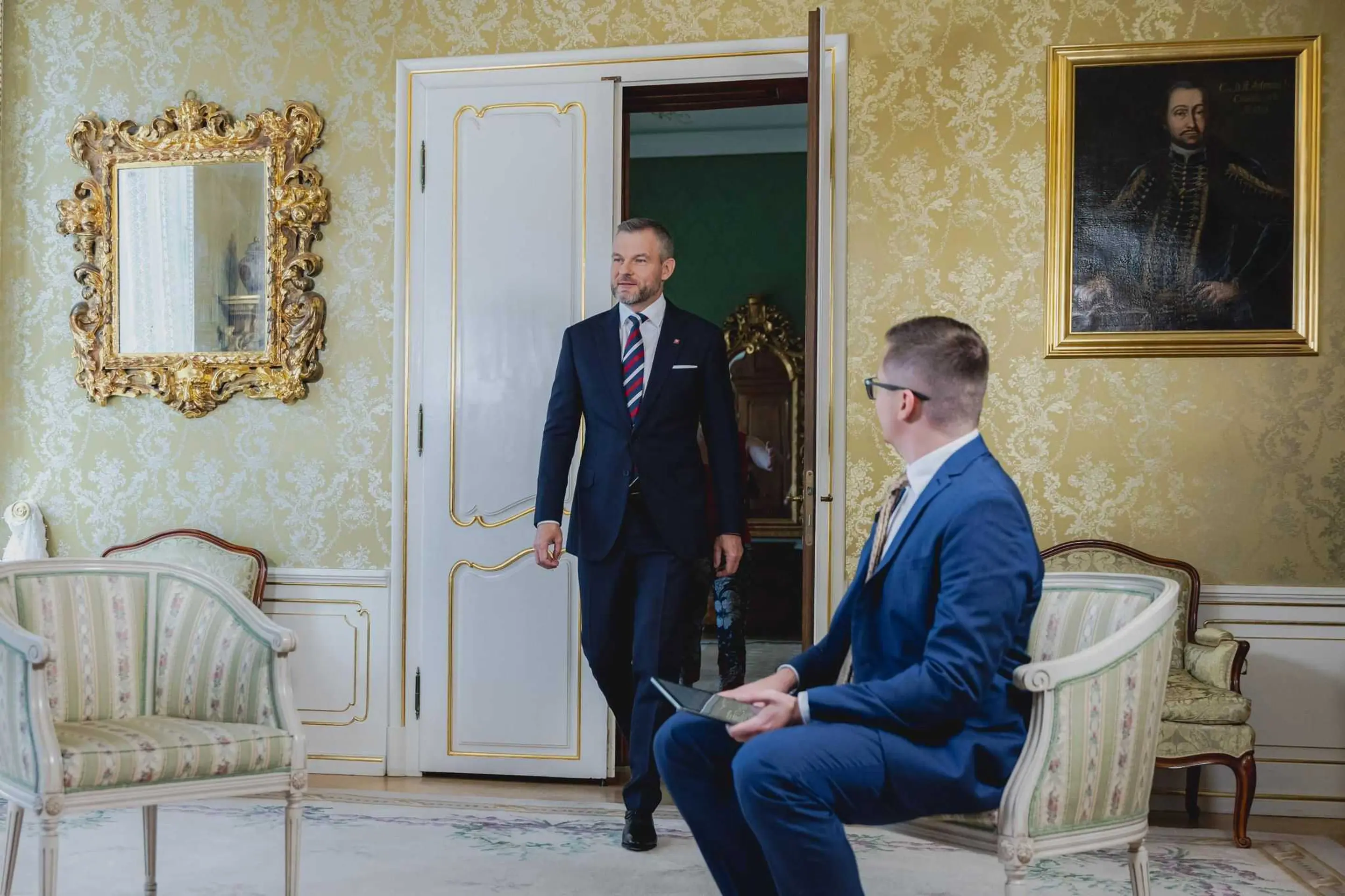 Peter Pellegrini a Martin Prôčka