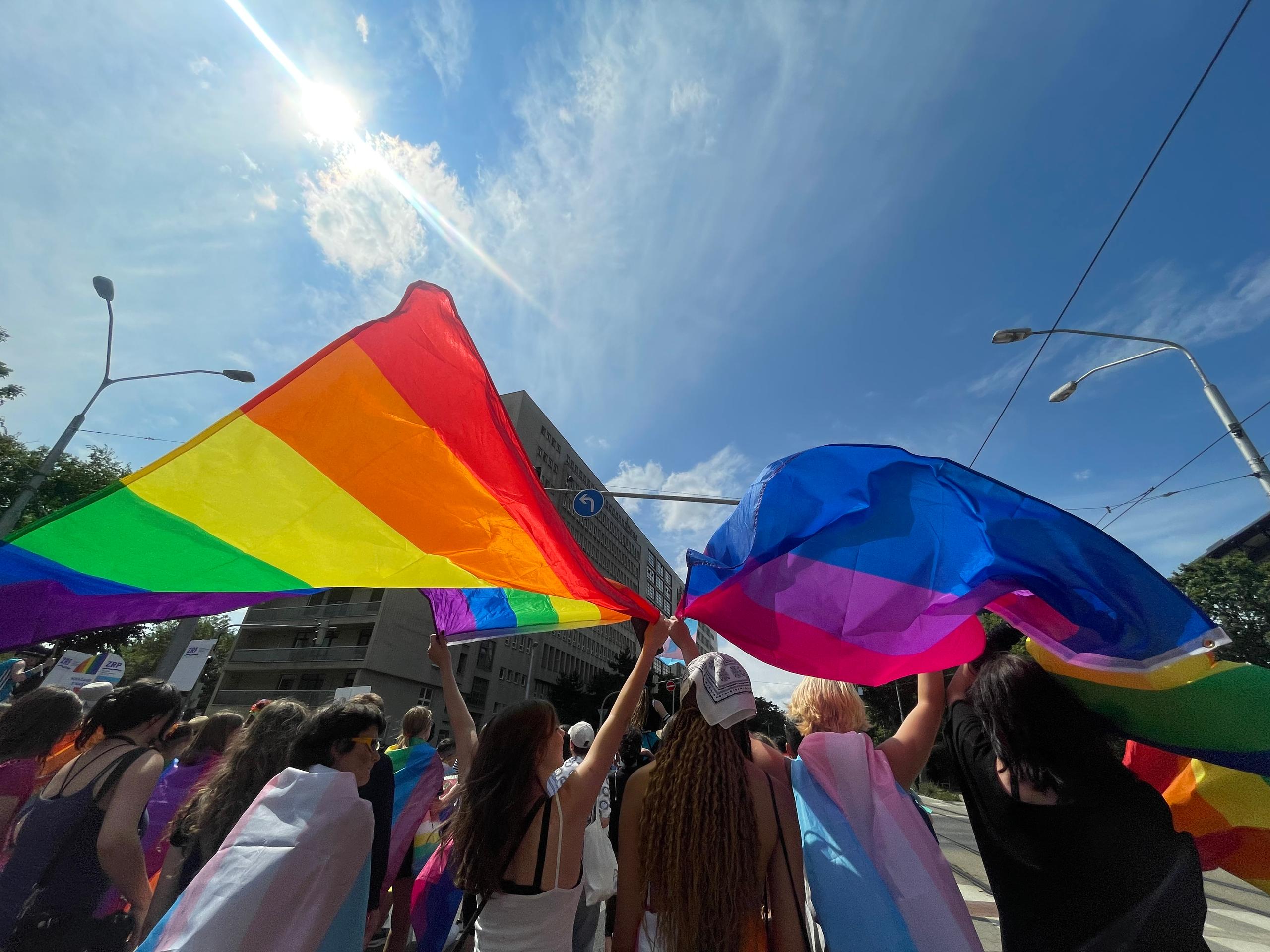 Dúhový PRIDE 2023 v Bratislave.