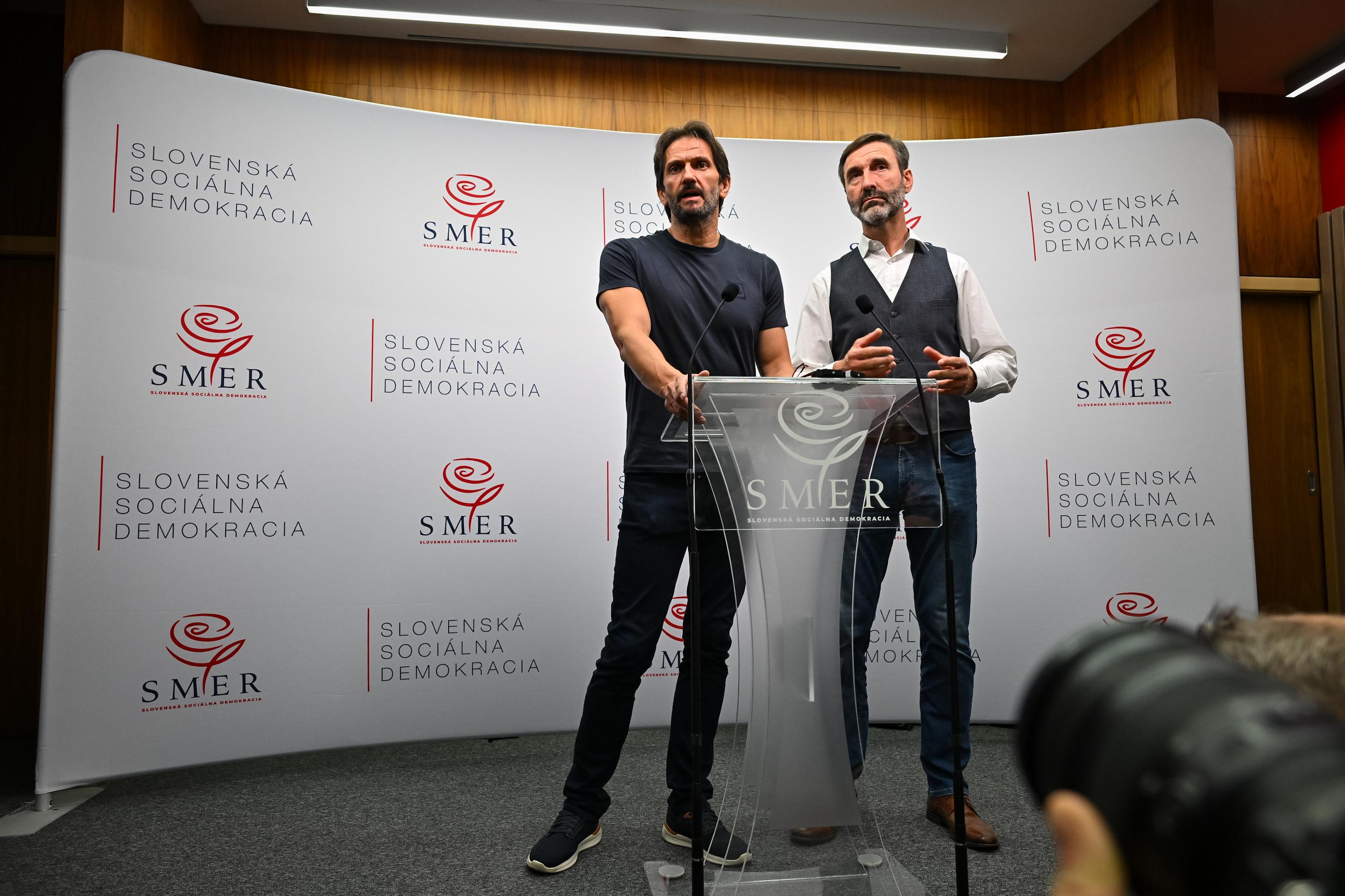 Robert Kaliňák a Juraj Blanár