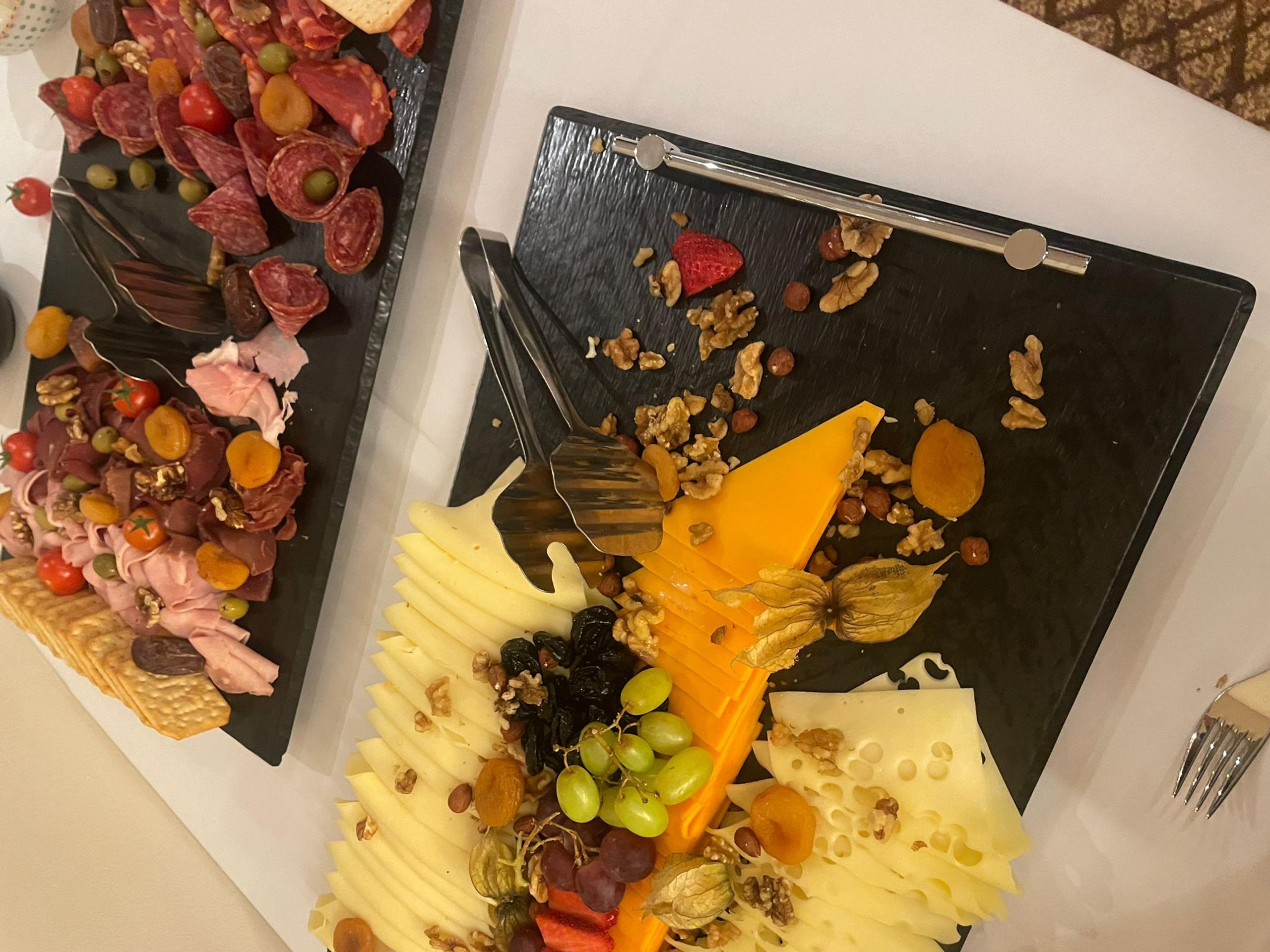 Catering v centrále Ivana Korčoka