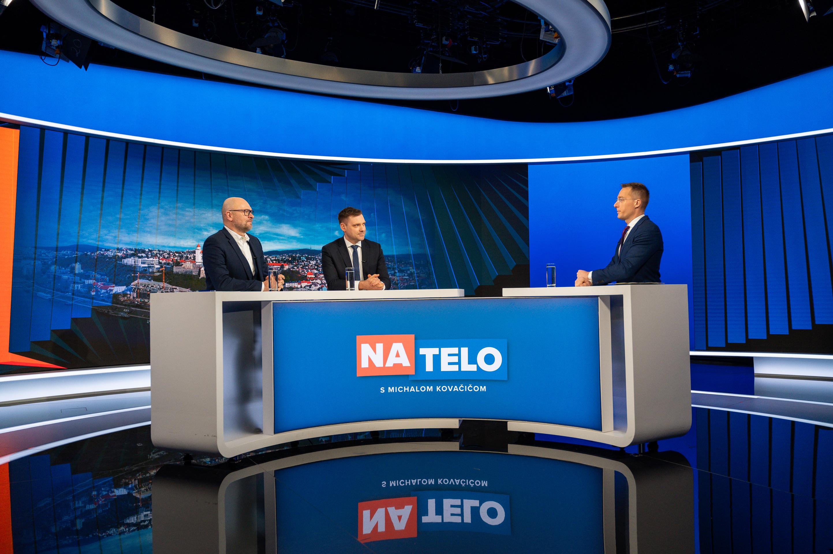 Richard Sulík a Tomáš Taraba v relácii Na telo