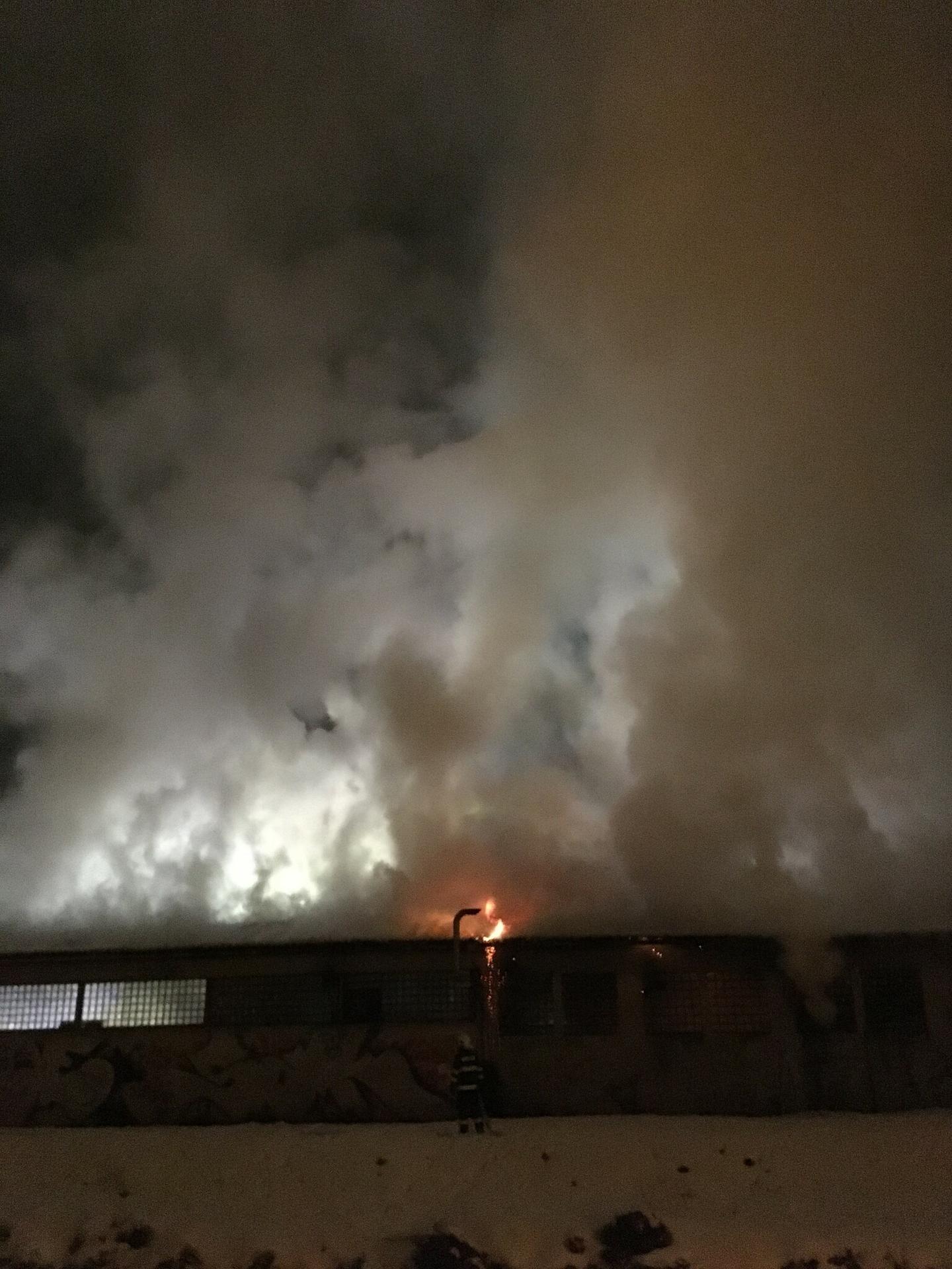 Požiar školy v Ružomberku