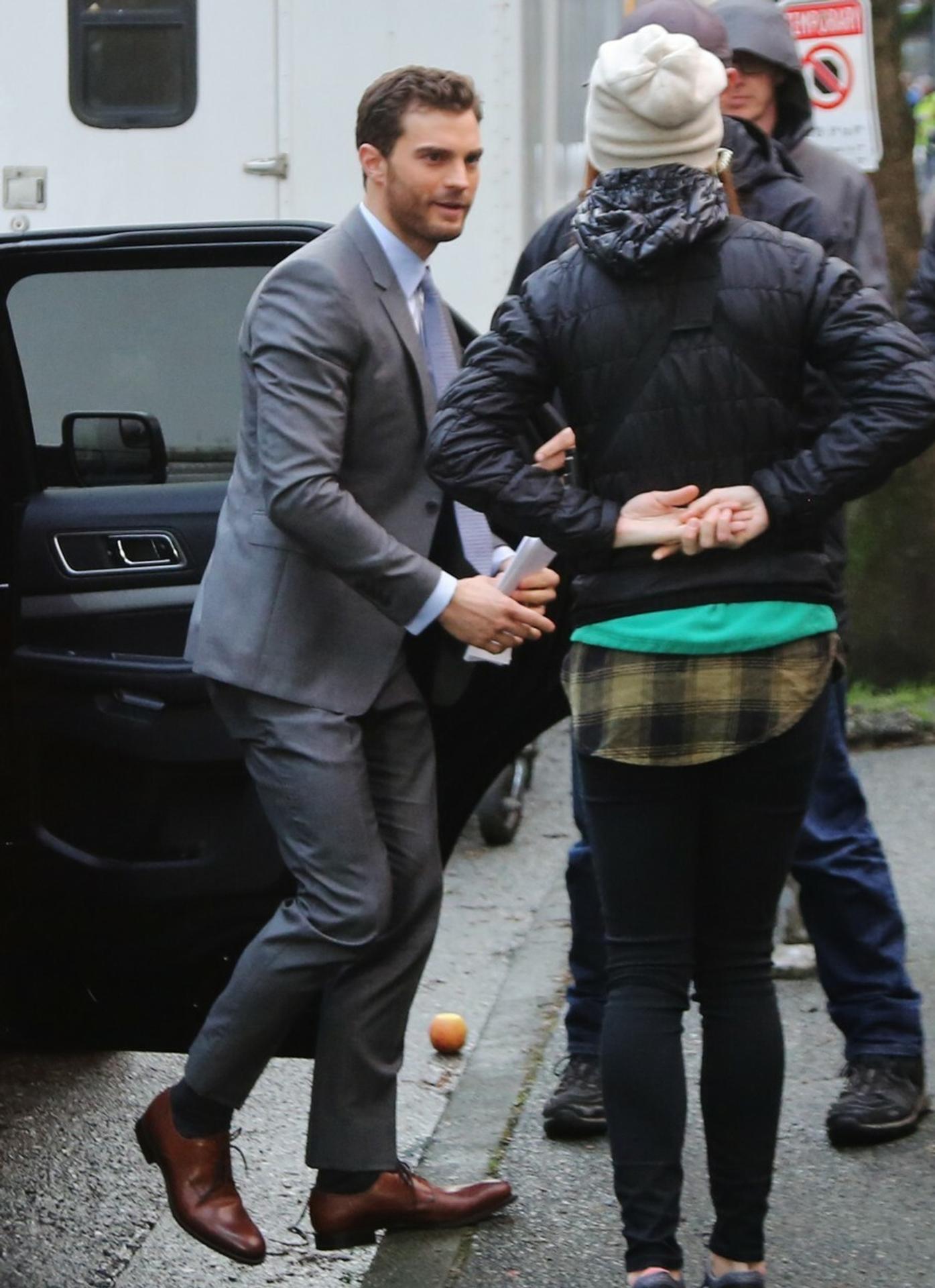 Jamie Dornan už dorazil do Vancouveru