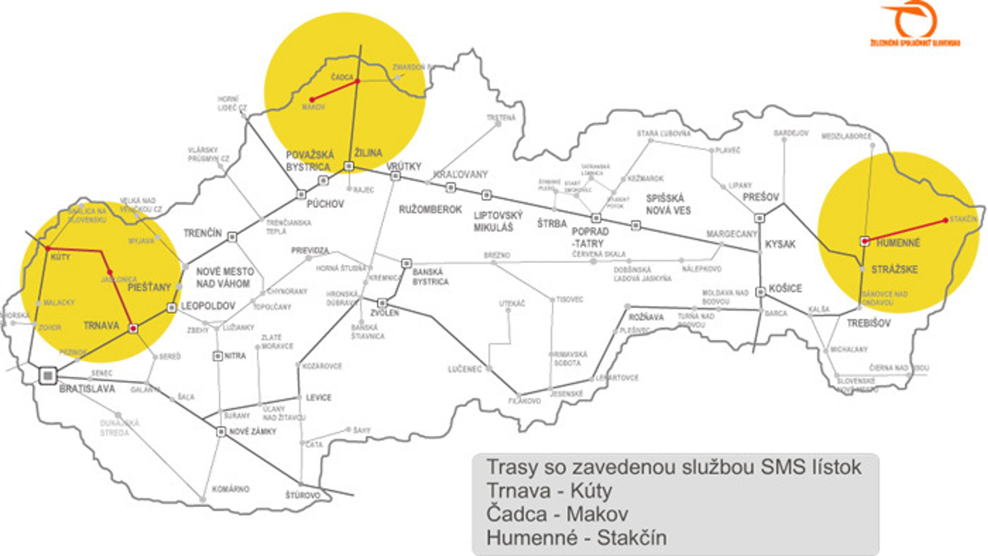 Trate so zavedenou službou SMS lístka.