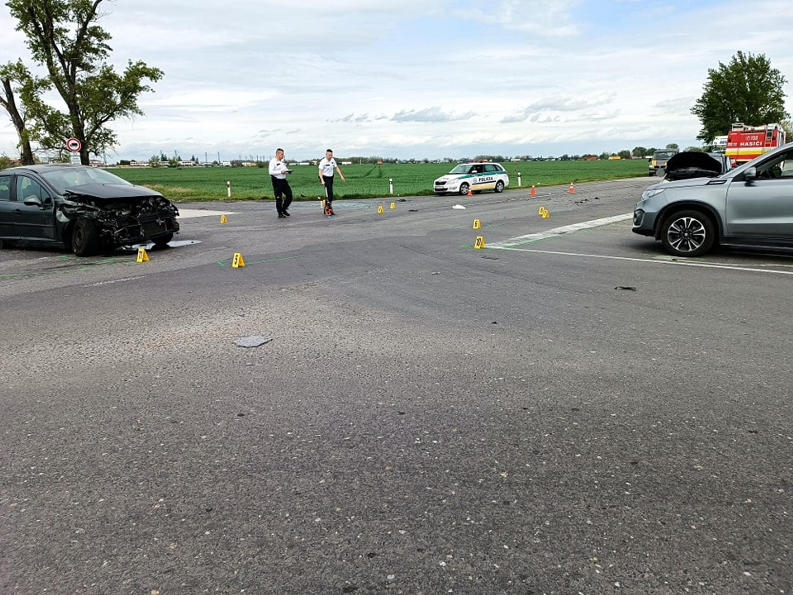 Nehoda v Dunajskej Strede