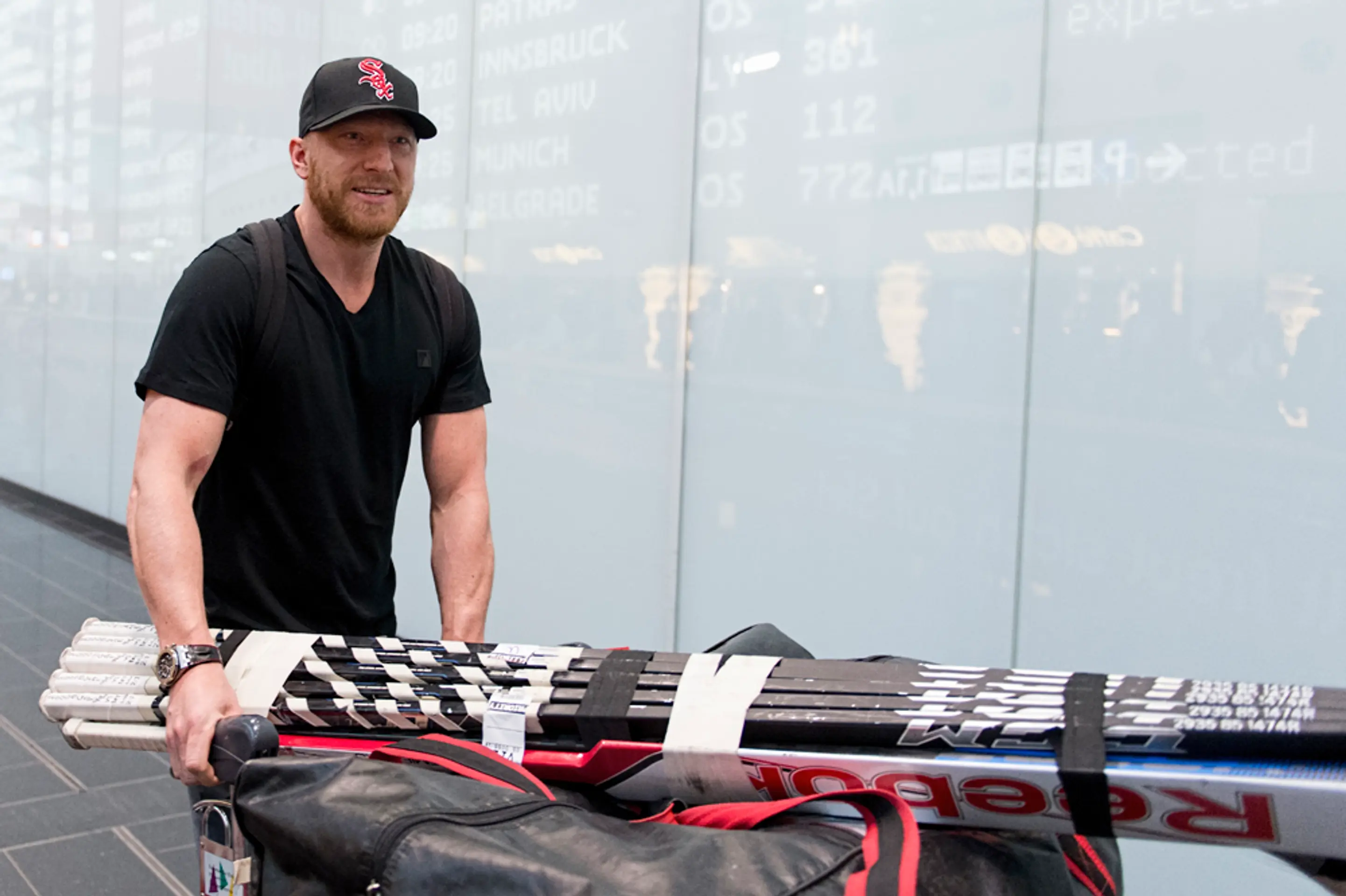 Marián Hossa na Slovensku.