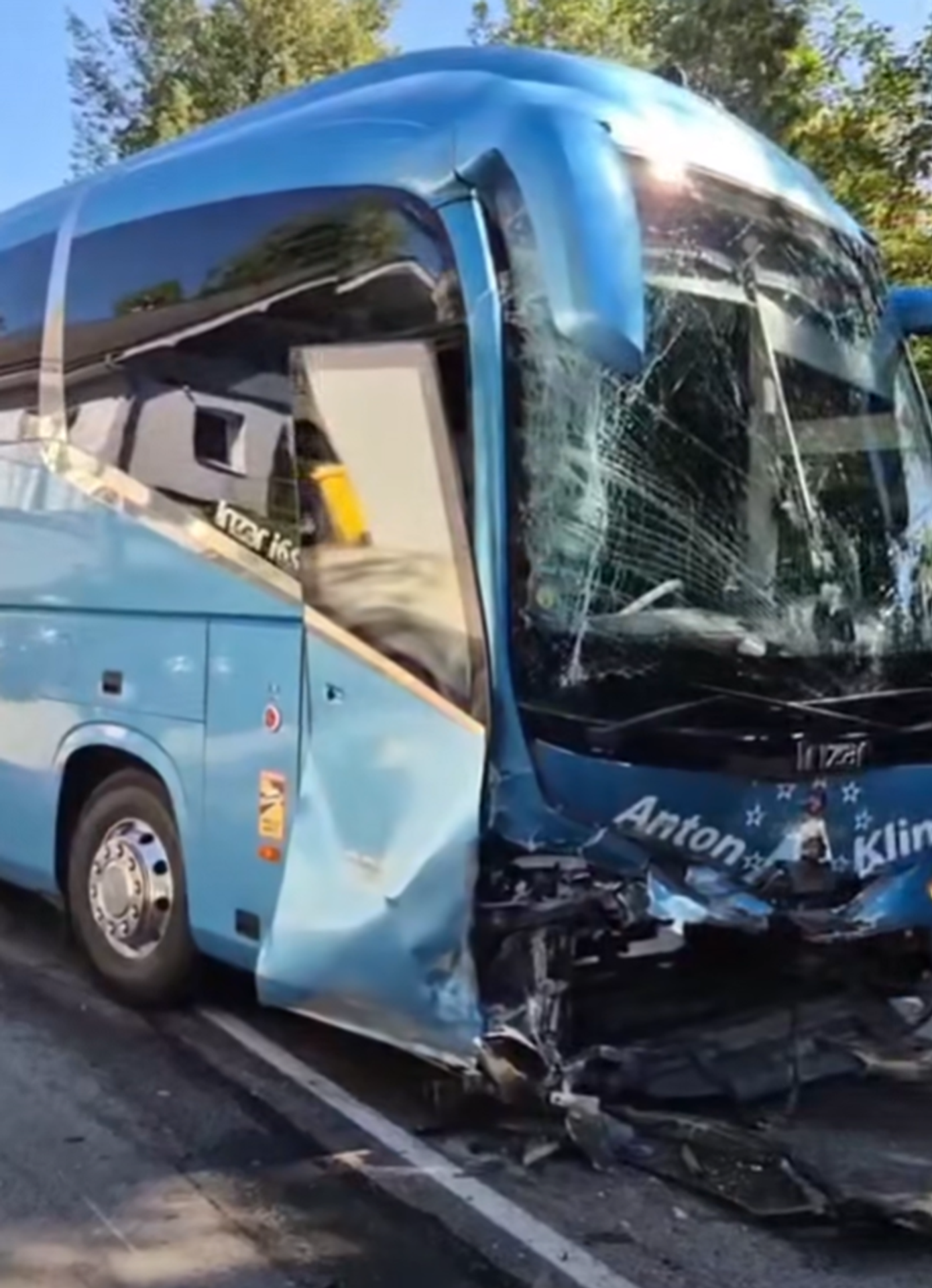Nehoda autobusu